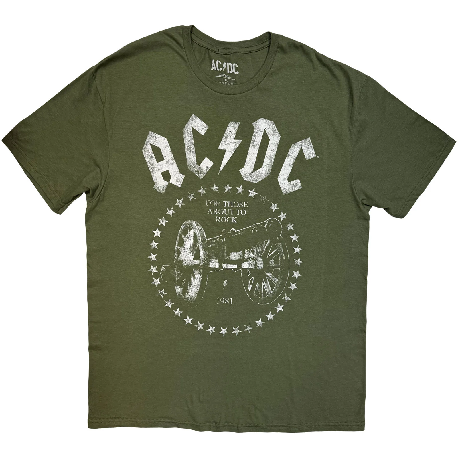 AC/DC Unisex T-Shirt: For Those About To Rock Tour '25