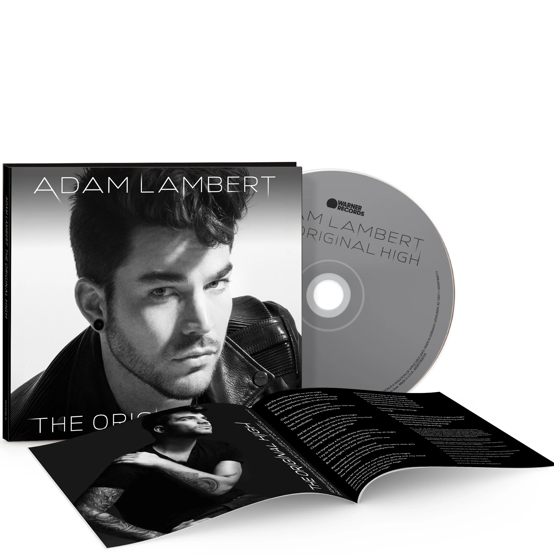 Adam Lambert - The Original High [CD] - Image 2