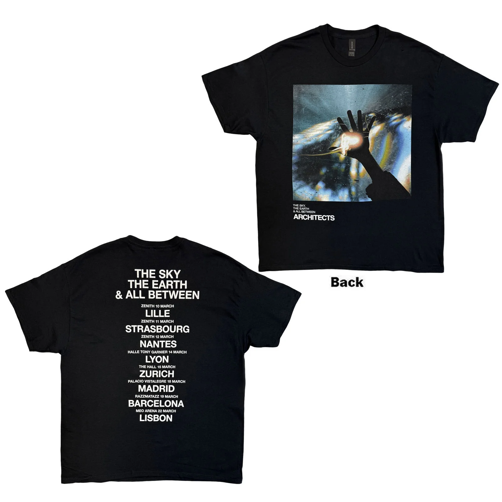 Architects Unisex T-Shirt: TSTE & AB EU Tour March 25
