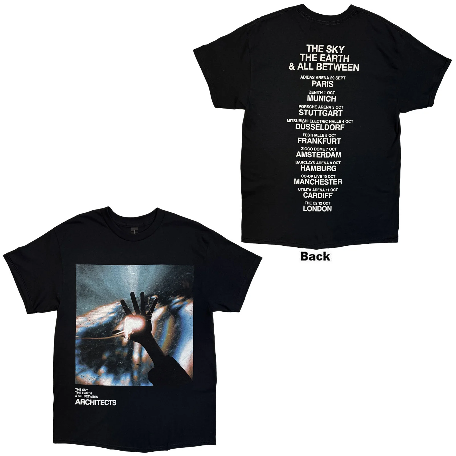Architects Unisex T-Shirt: TSTE & AB EU Tour October 25