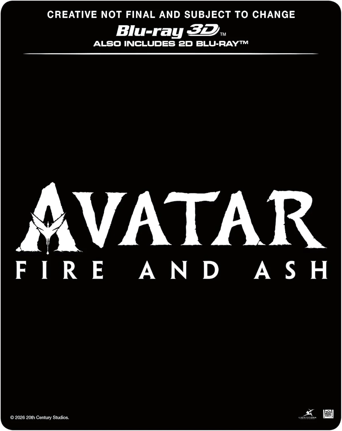Avatar: Fire and Ash 3D + BD + Bonus disc SteelBook [Blu-ray]