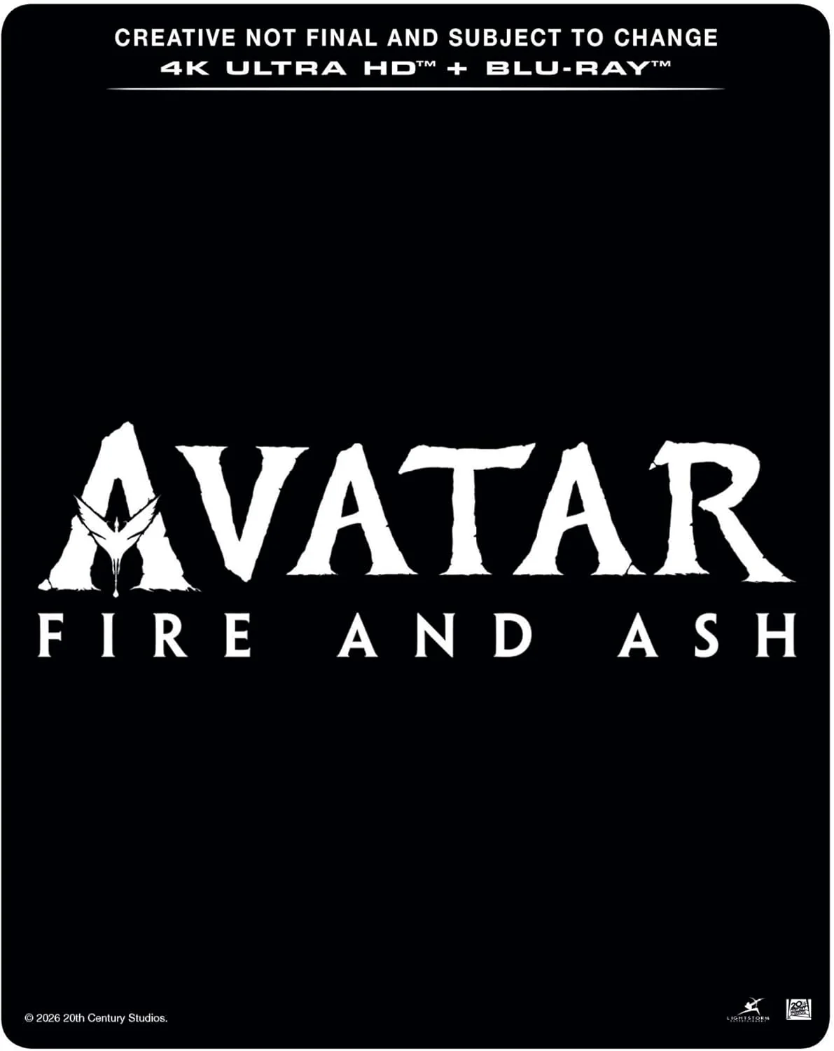 Avatar: Fire and Ash UHD + BD + Bonus disc SteelBook [Blu-ray]