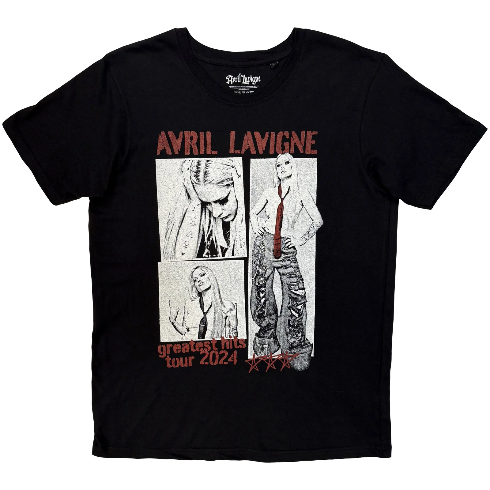 Avril Lavigne Unisex T-Shirt: Greatest Hits