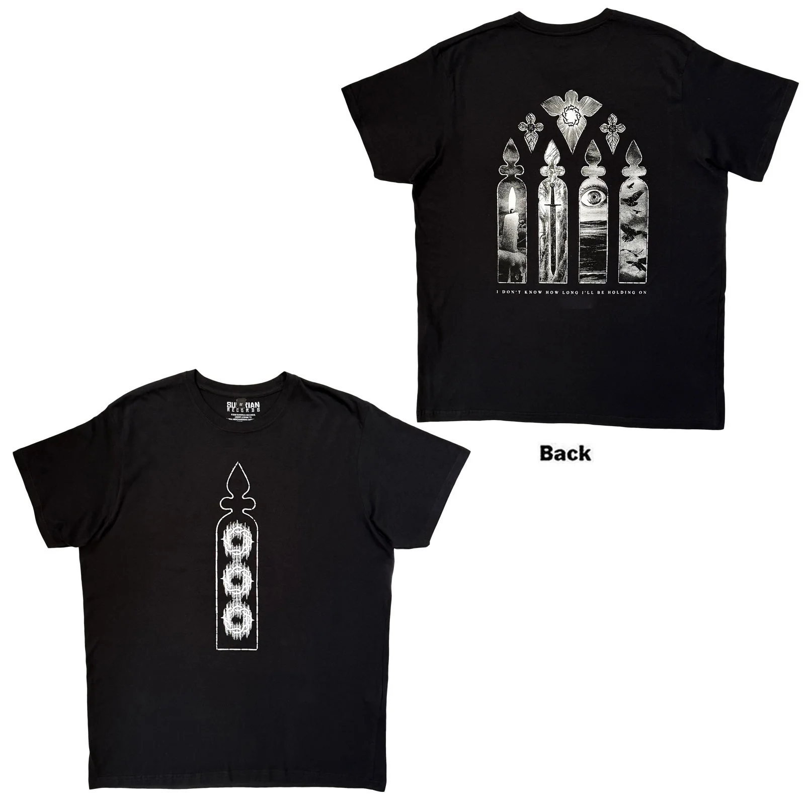 Bad Omens Unisex Premium Carbon T-Shirt: Stained Glass