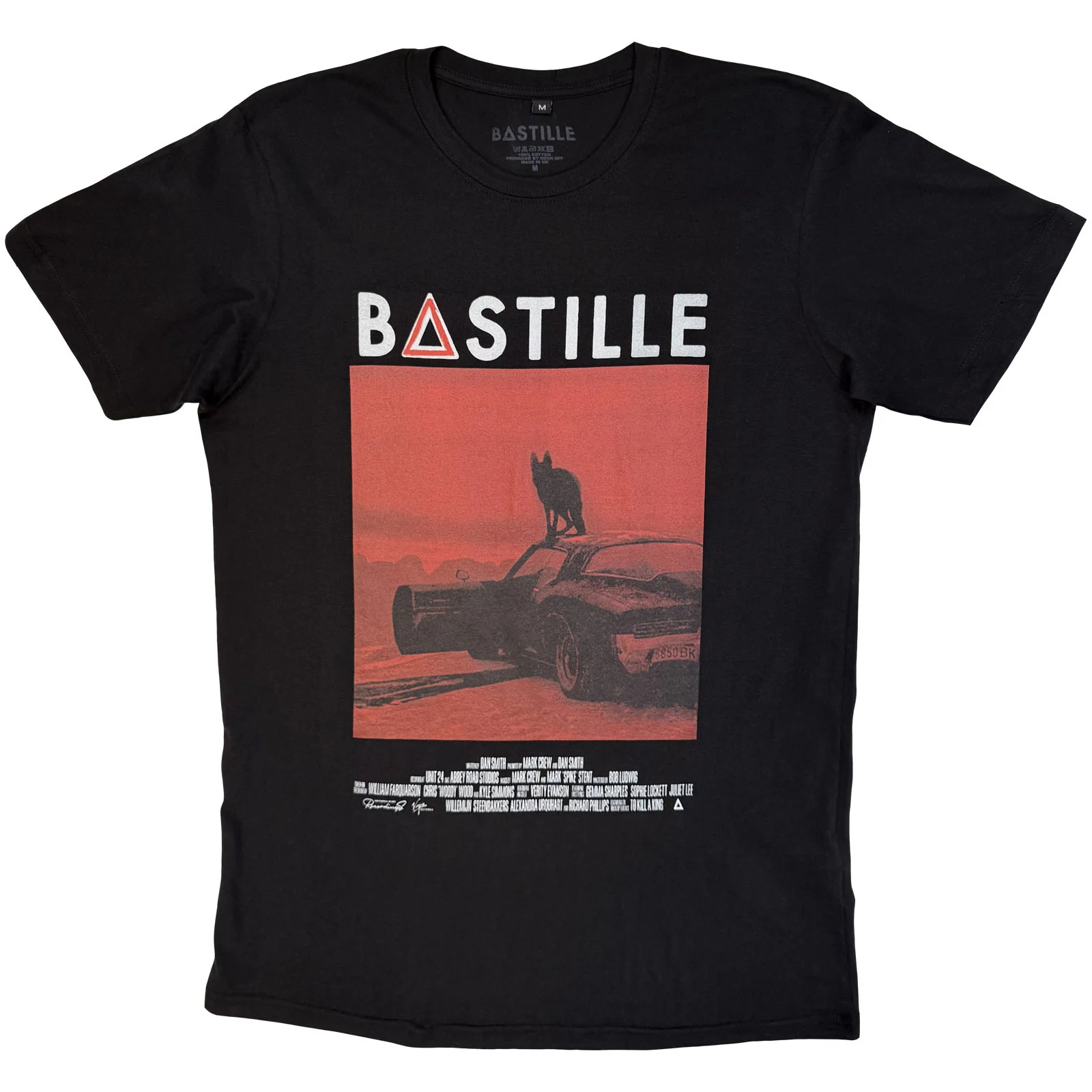 Bastille Unisex Premium Carbon T-Shirt: Bad Blood Wolf