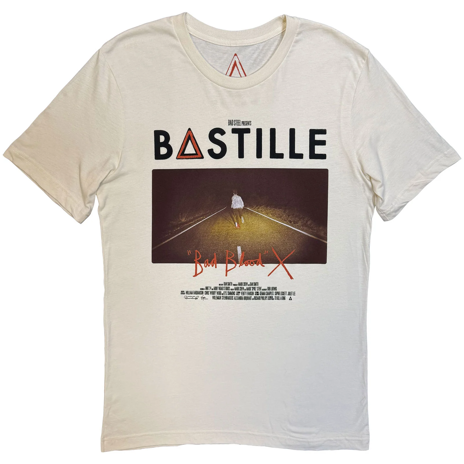 Bastille Unisex T-Shirt: Bad Blood Album Photo