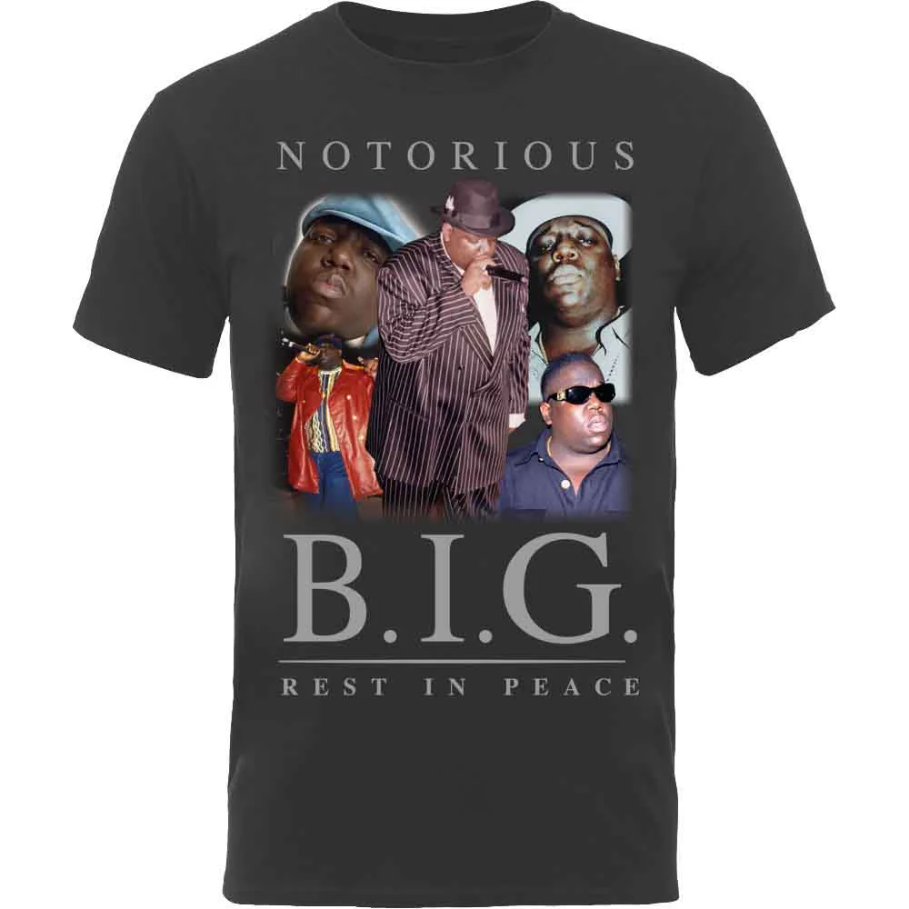Biggie Smalls Unisex T-Shirt: Collage - Image 3