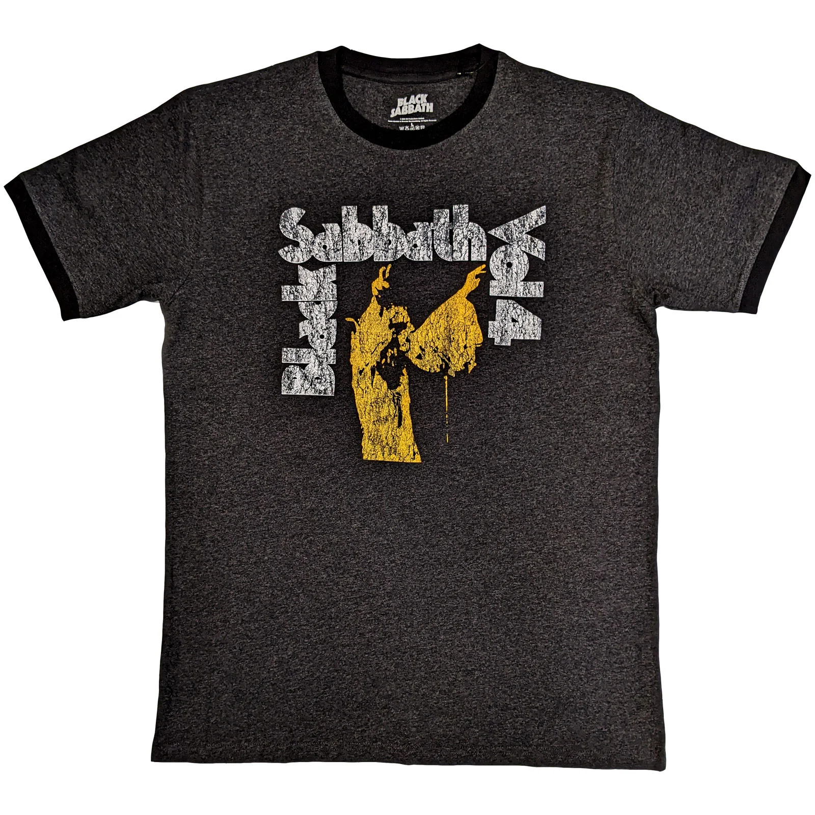 Black Sabbath Unisex Ringer T-Shirt: Vol 4