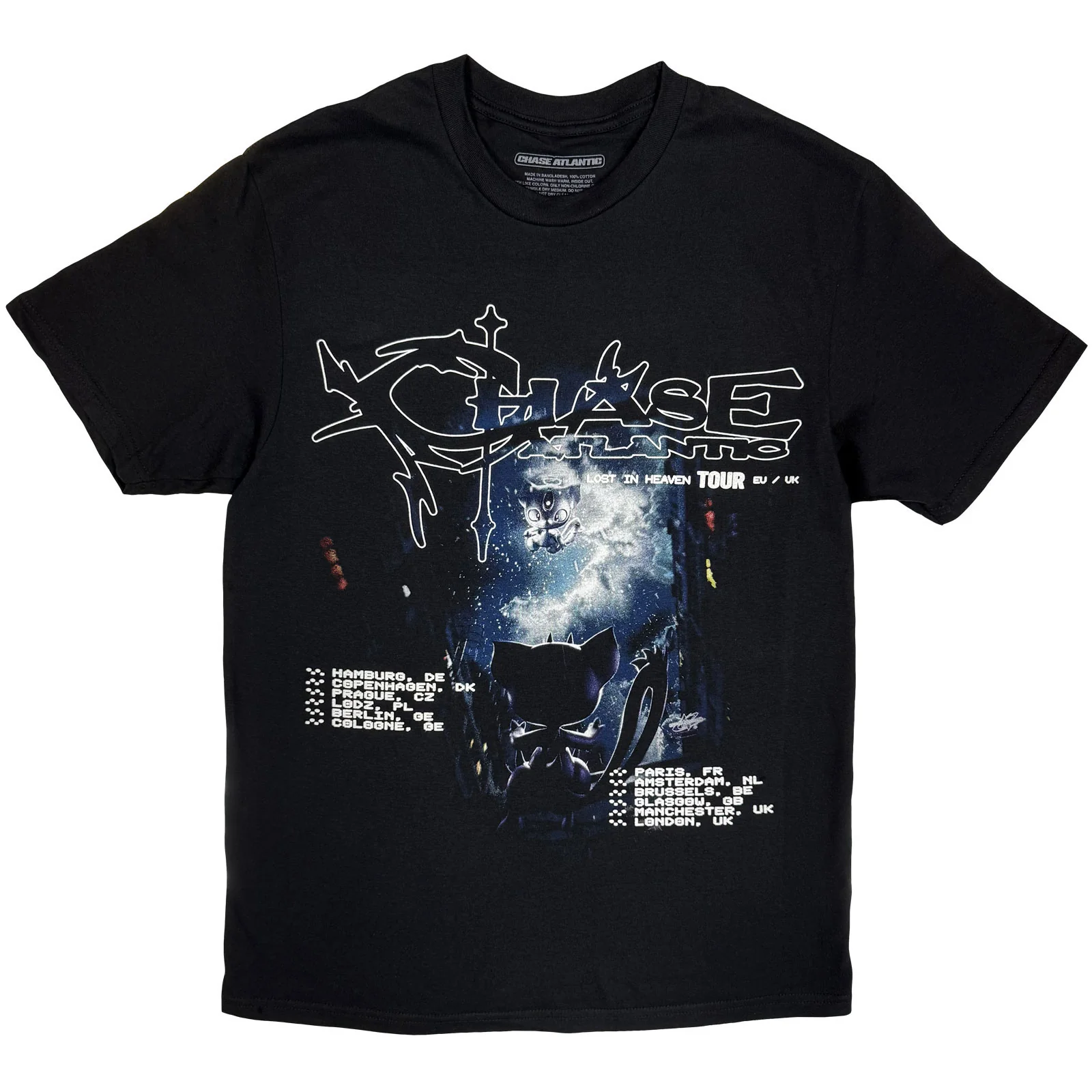 Chase Atlantic Unisex T-Shirt: Aura European Tour '25