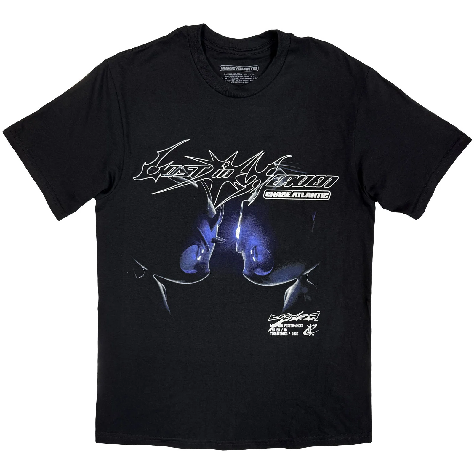 Chase Atlantic Unisex T-Shirt: Head-To-Head European Tour '25