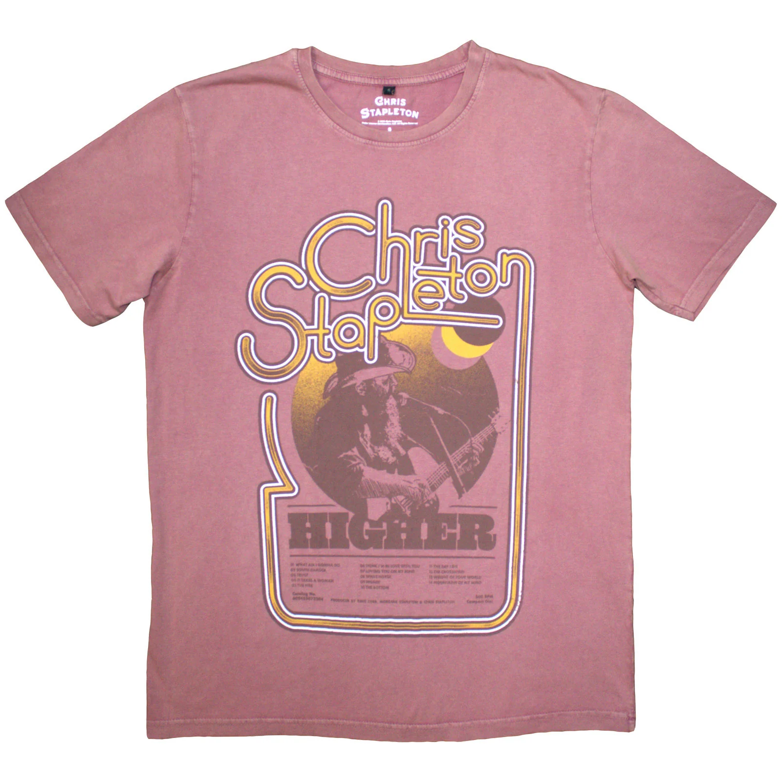 Chris Stapleton Unisex Stone Wash T-Shirt: Higher