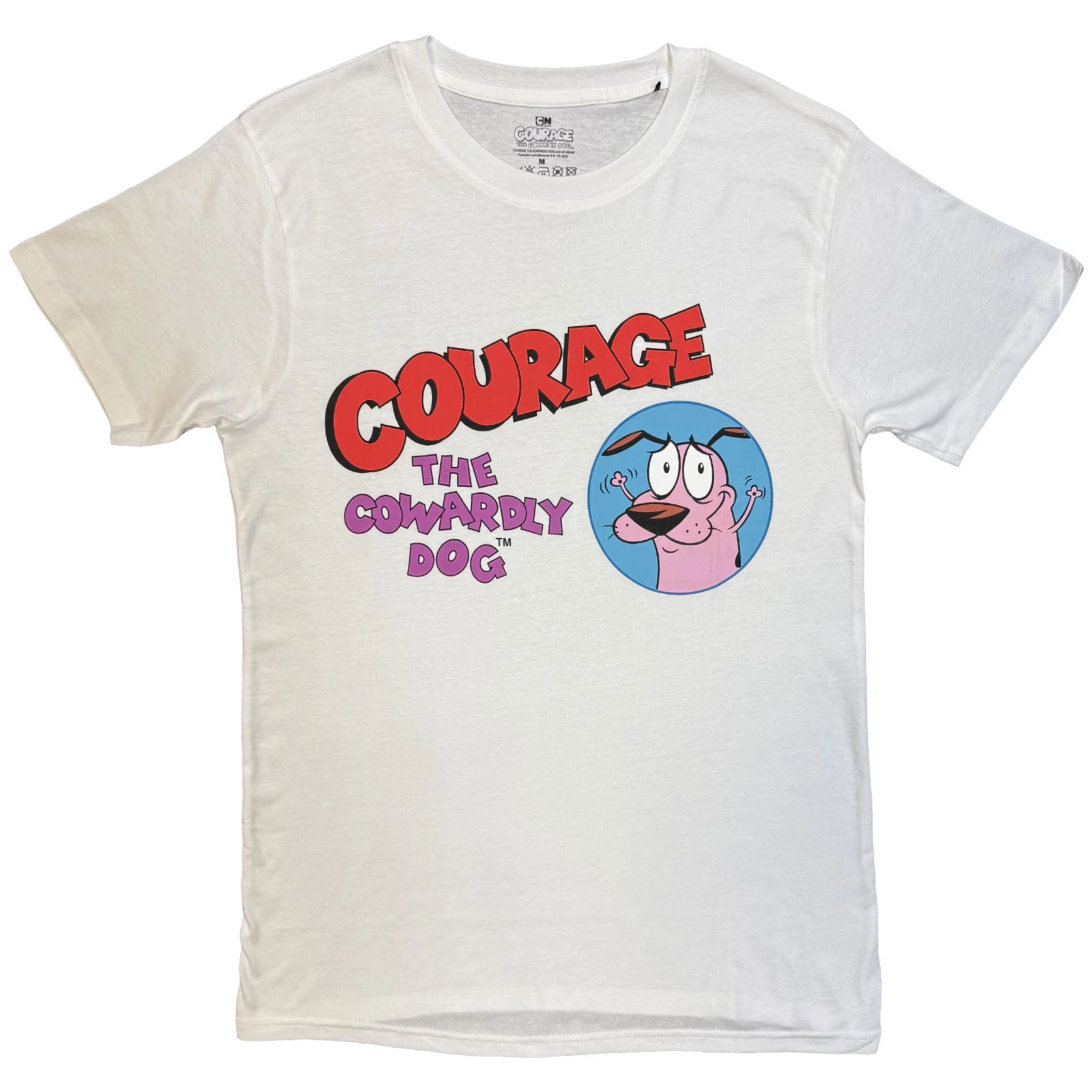Courage The Cowardly Dog Unisex T-Shirt: Logo