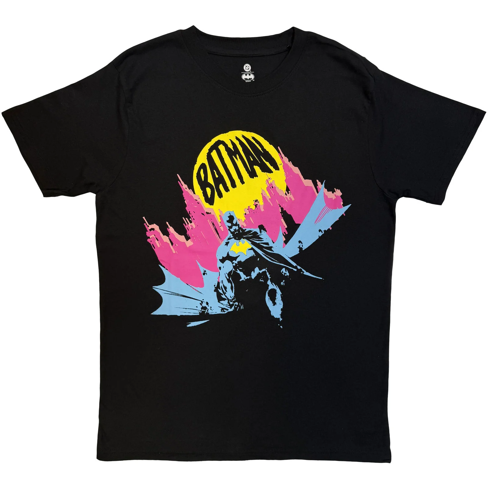 DC Comics Unisex T-Shirt: Batman City Scape