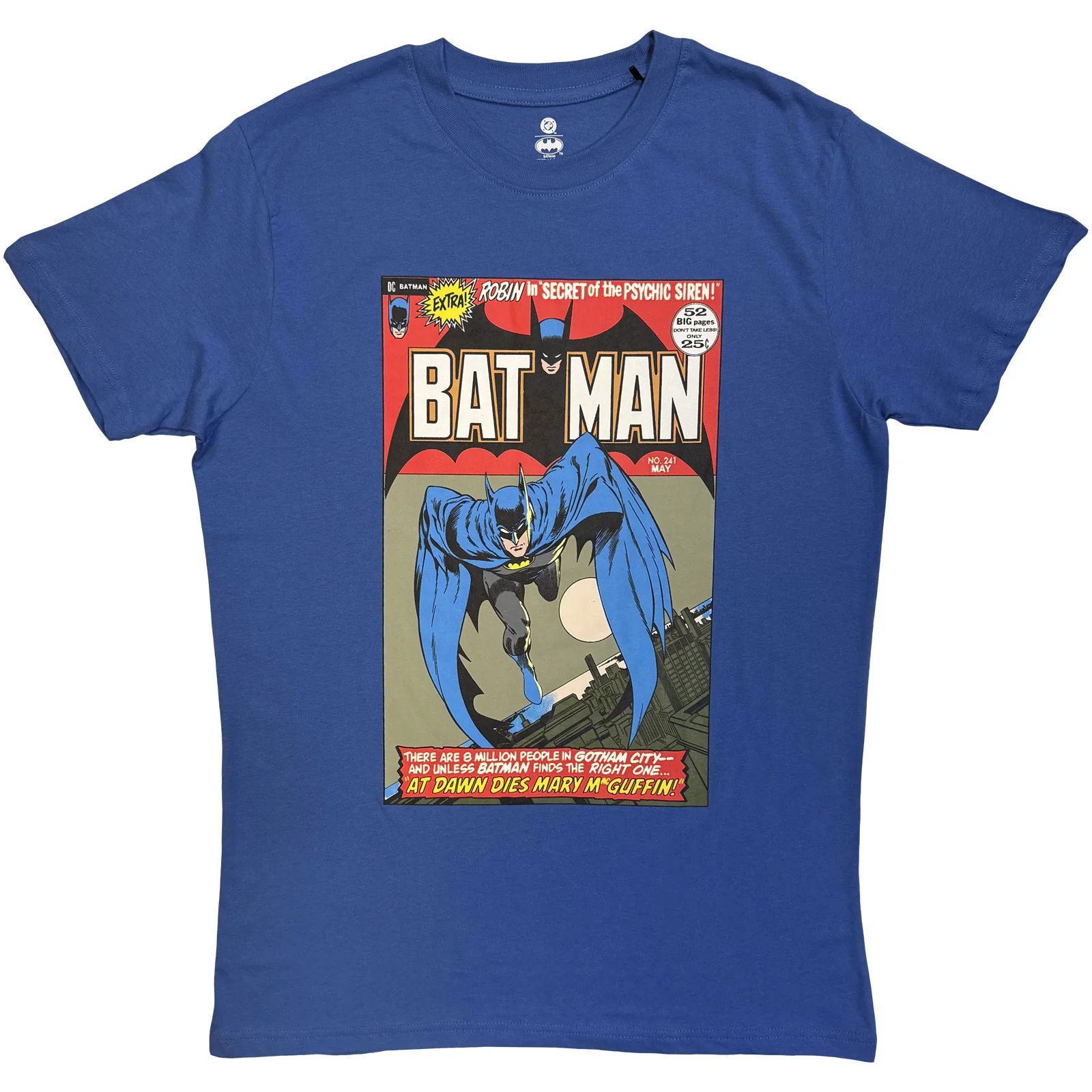 DC Comics Unisex T-Shirt: Batman Comic Cover