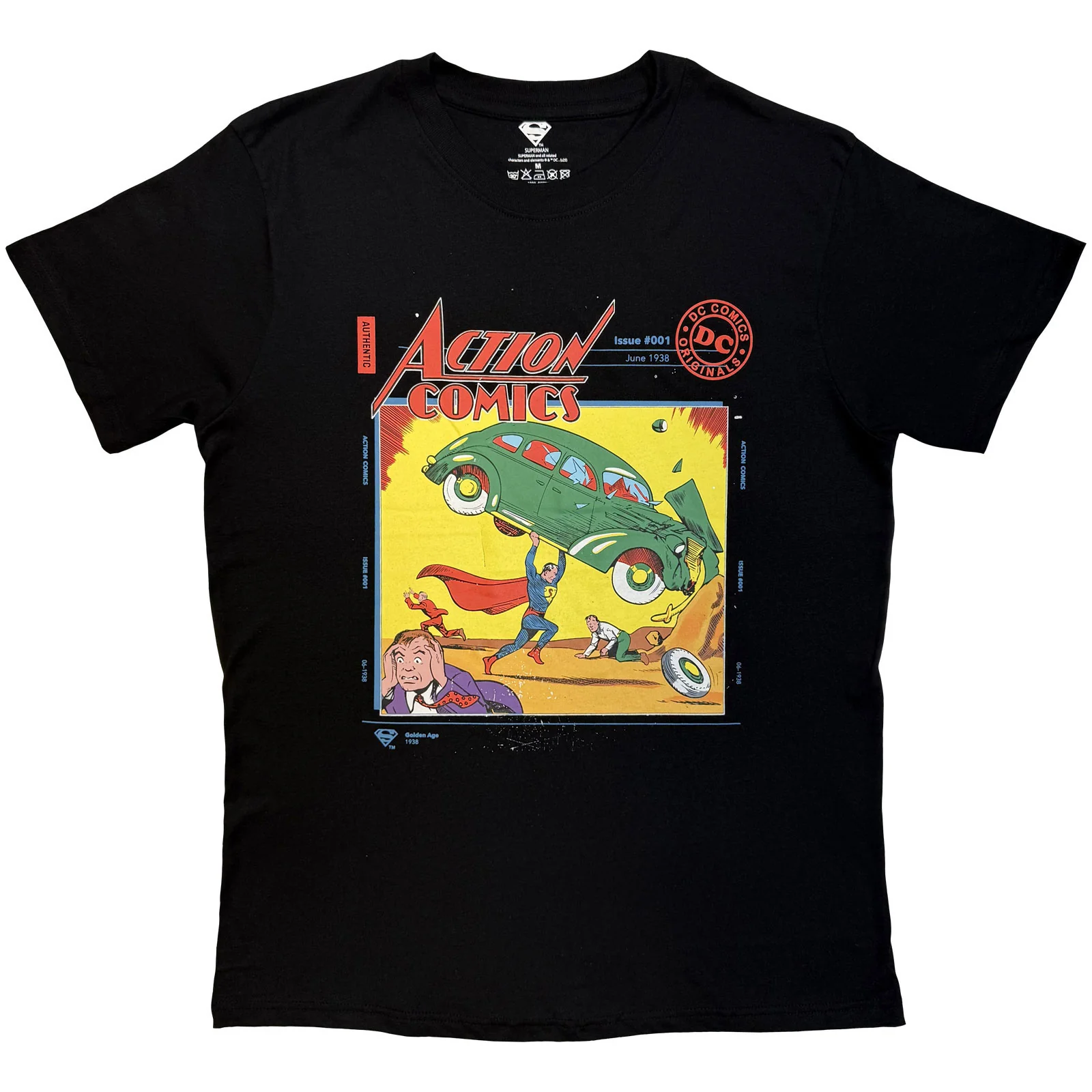 DC Comics Unisex T-Shirt: Superman Car