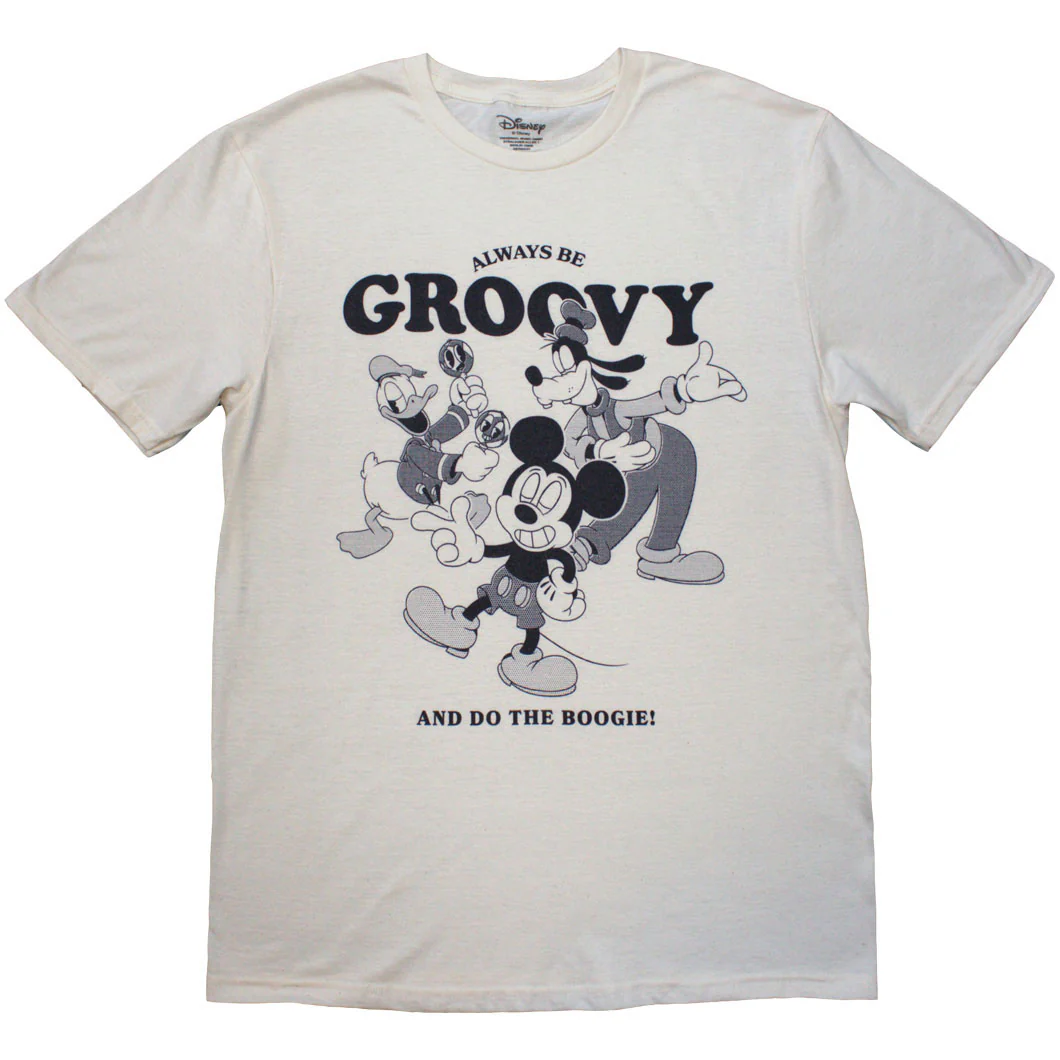 Disney Unisex T-Shirt: MM Always Be Groovy