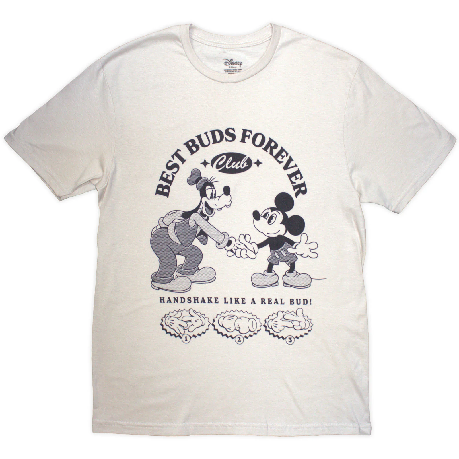 Disney Unisex T-Shirt: MM Best Buds Forever Club