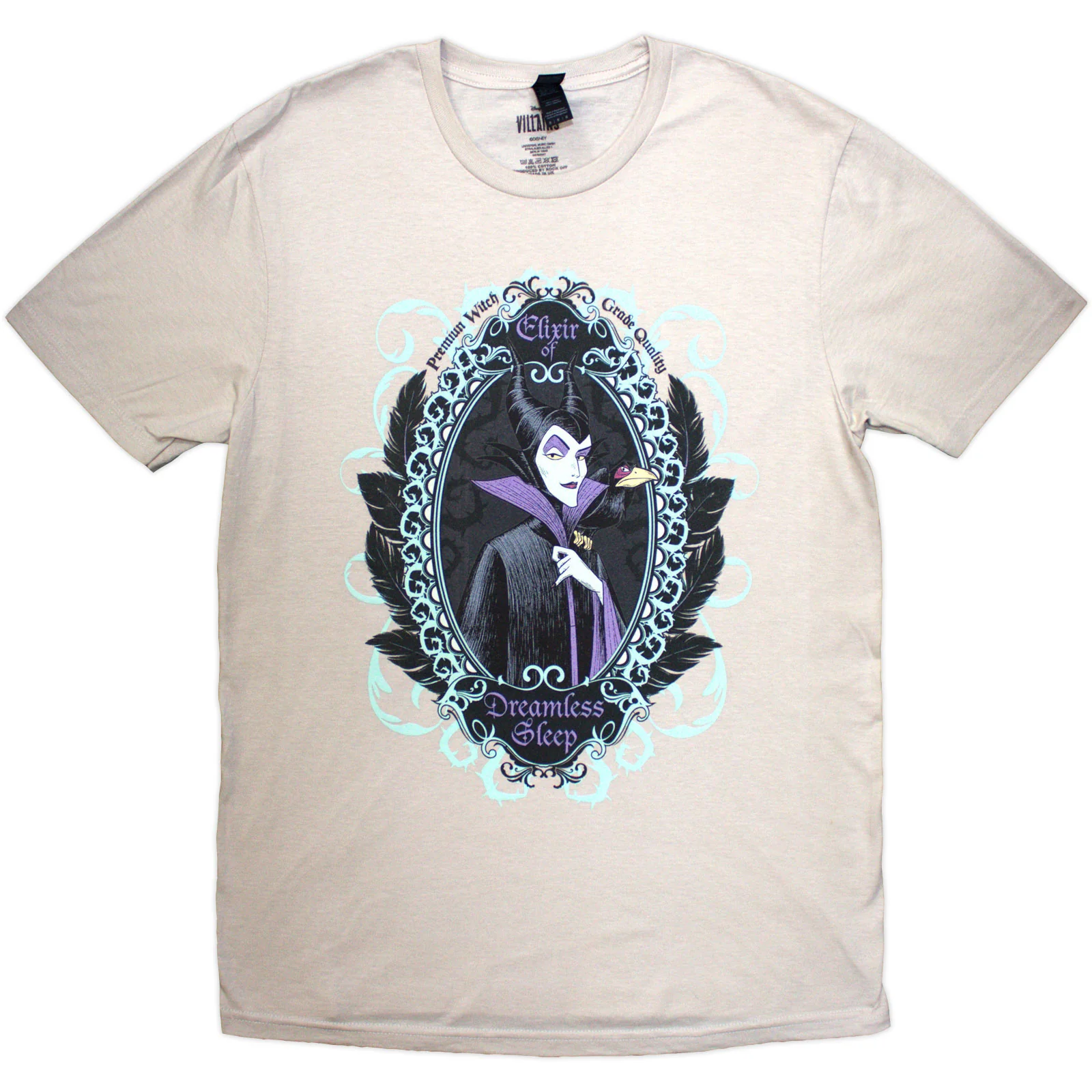 Disney Unisex T-Shirt: Sleeping Beauty Maleficent Dreamless Sleep