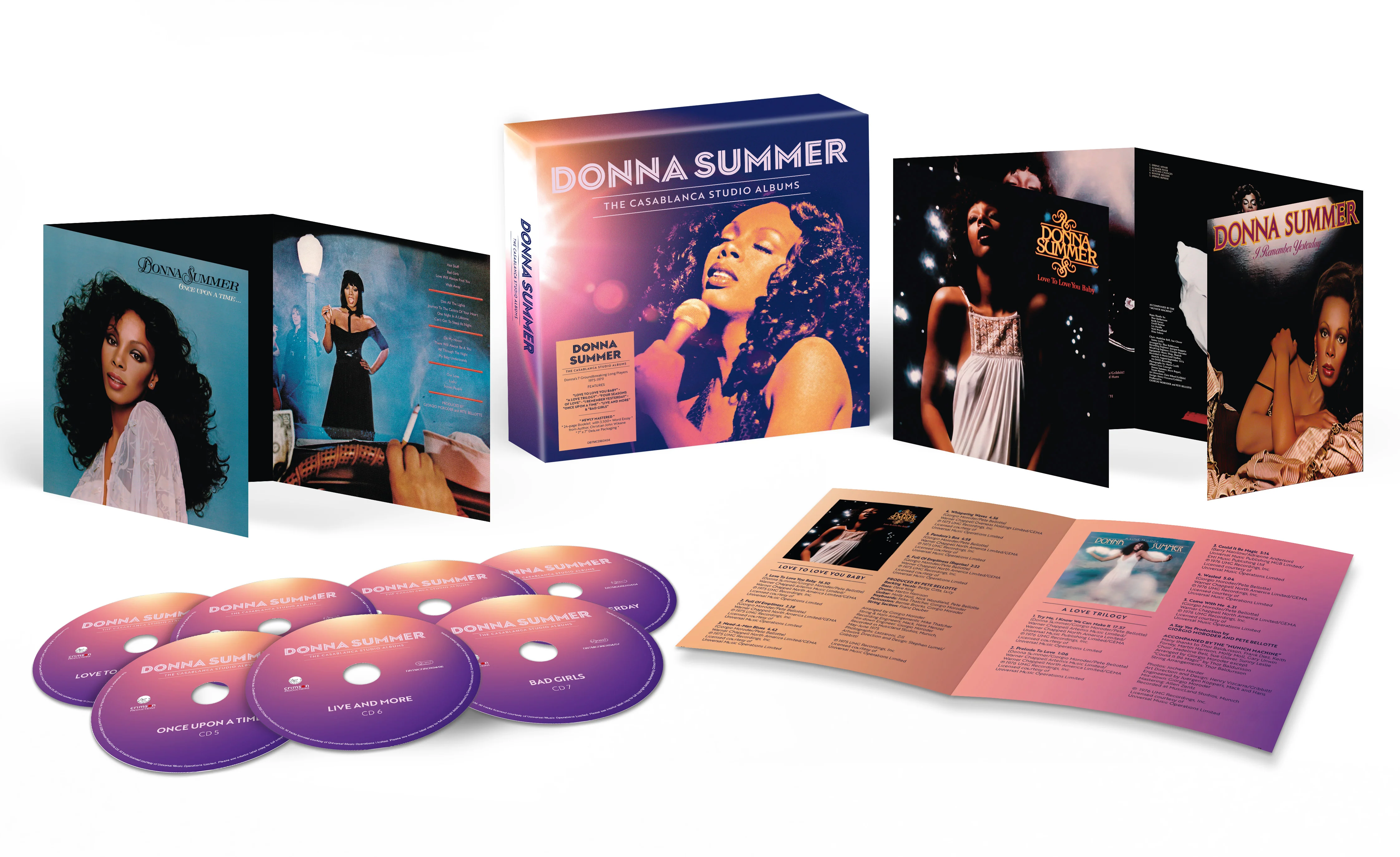 Donna Summer - Casablanca Studio Albums (7CD) [CD] - Image 2