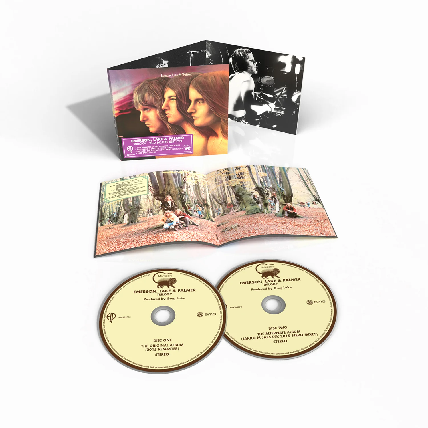 Emerson, Lake & Palmer - Trilogy (2CD) [CD] - Image 2