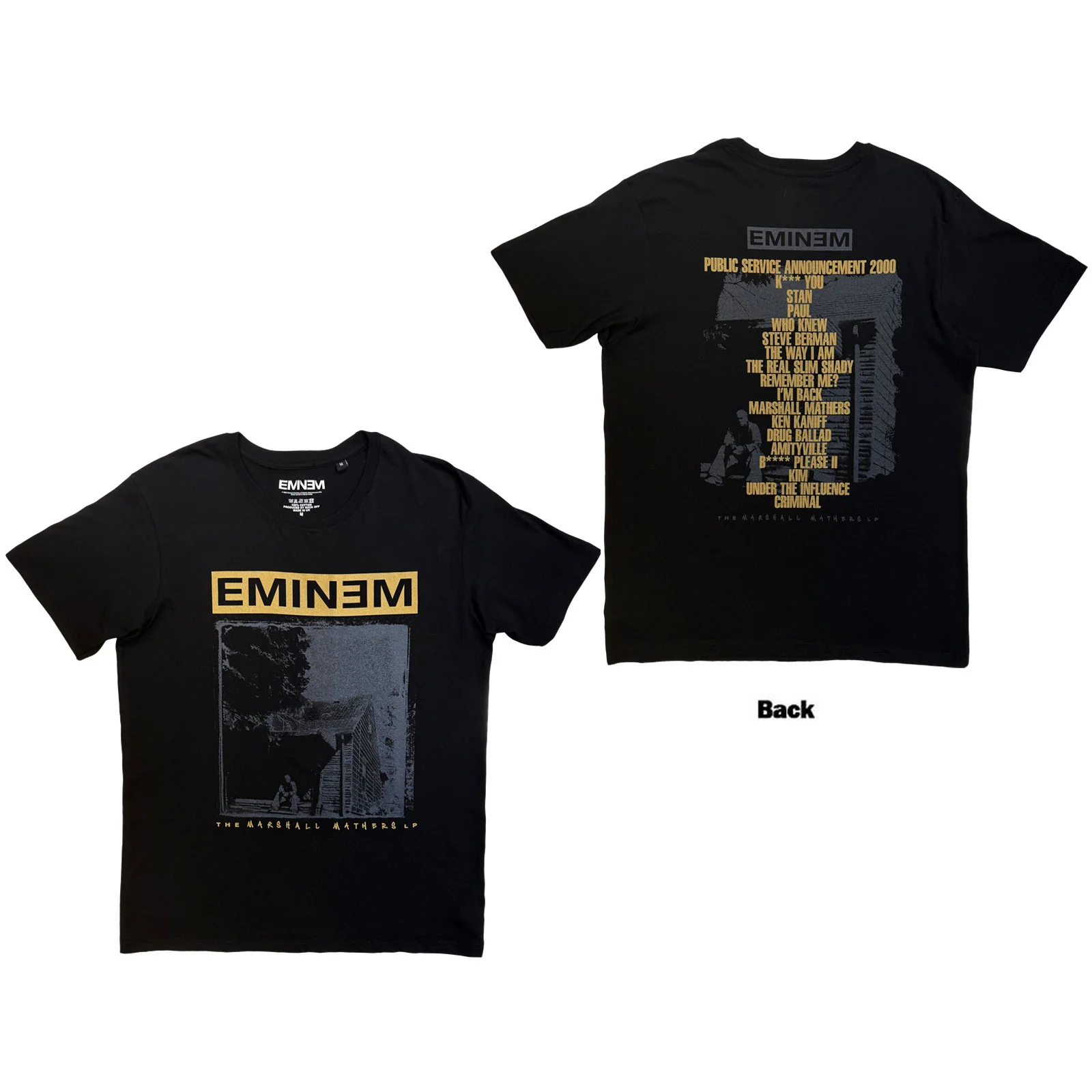 Eminem Unisex T-Shirt: The Marshall Mathers LP