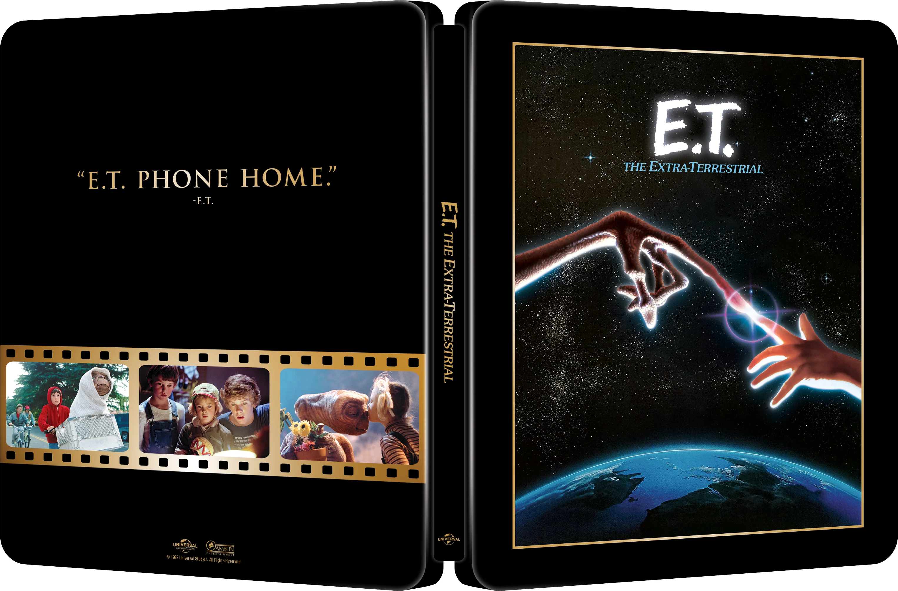E.T: Theatrical Poster 4K UHD/BD Steelbook (2026) [Blu-ray] - Image 3
