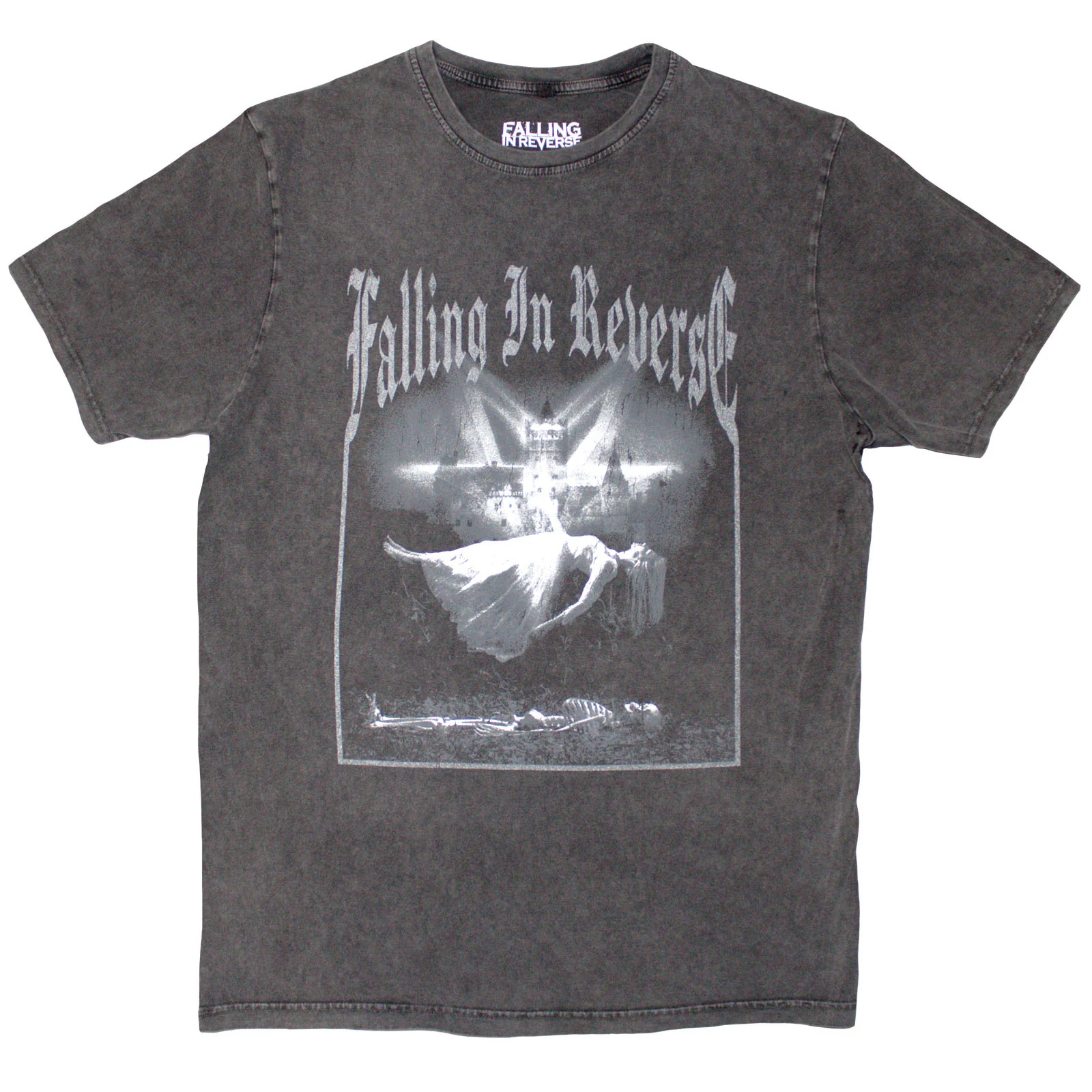 Falling In Reverse Unisex Stone Wash T-Shirt: Floating