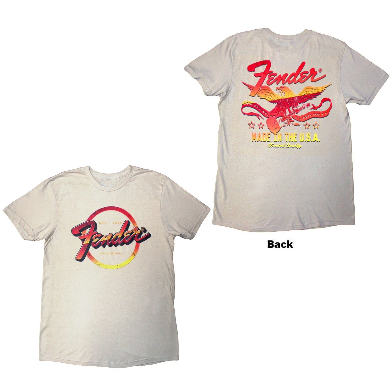 Fender Unisex T-Shirt: Made In The USA