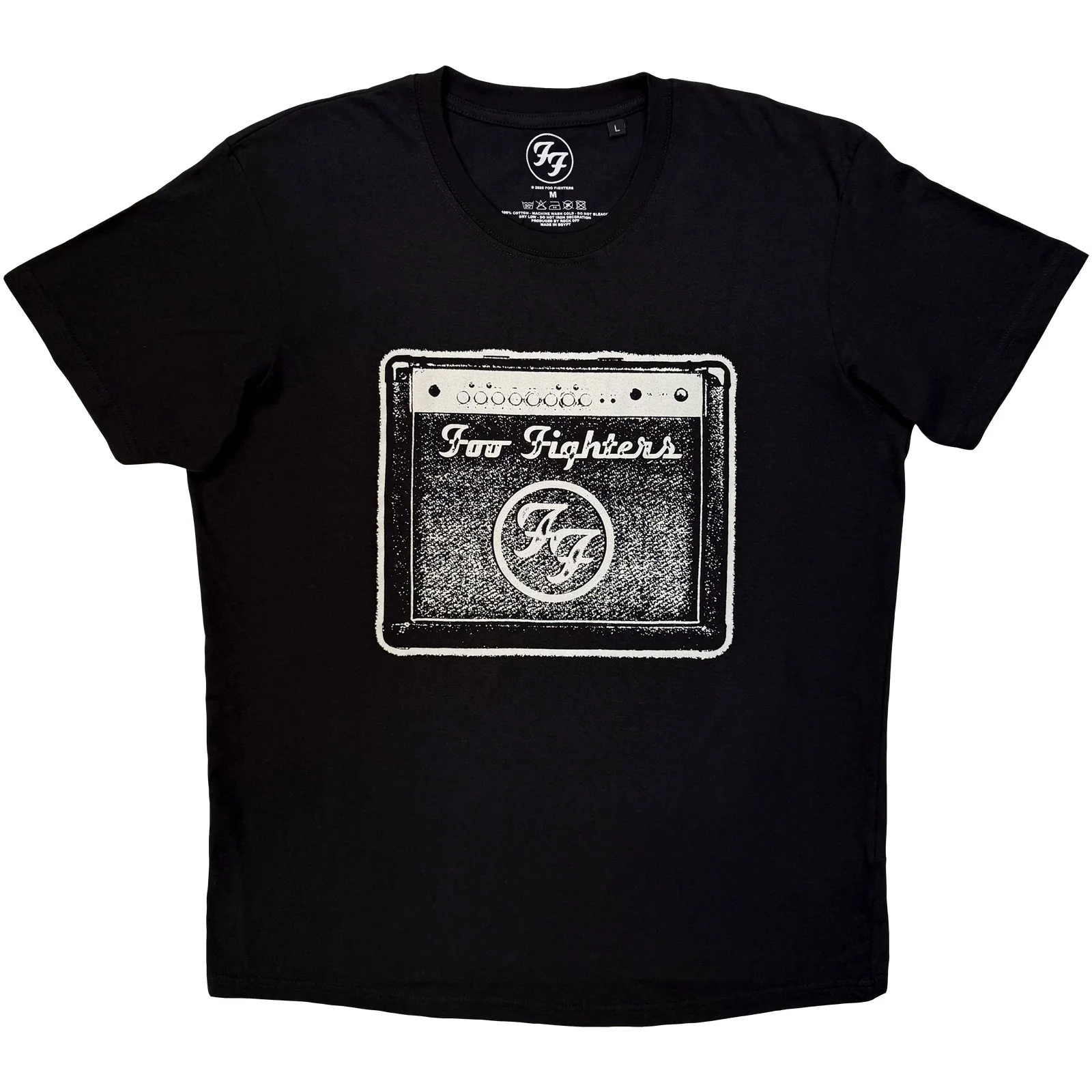 Foo Fighters Unisex Premium Carbon T-Shirt: Amp
