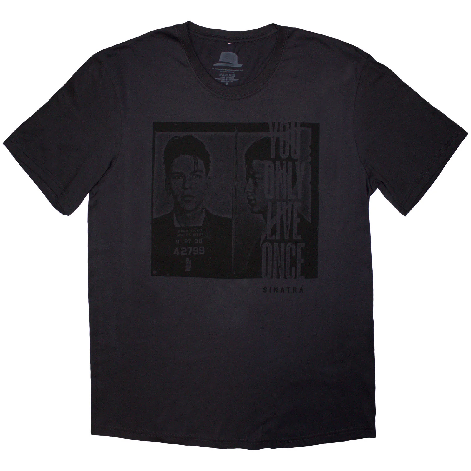 Frank Sinatra Unisex T-Shirt: Mugshot