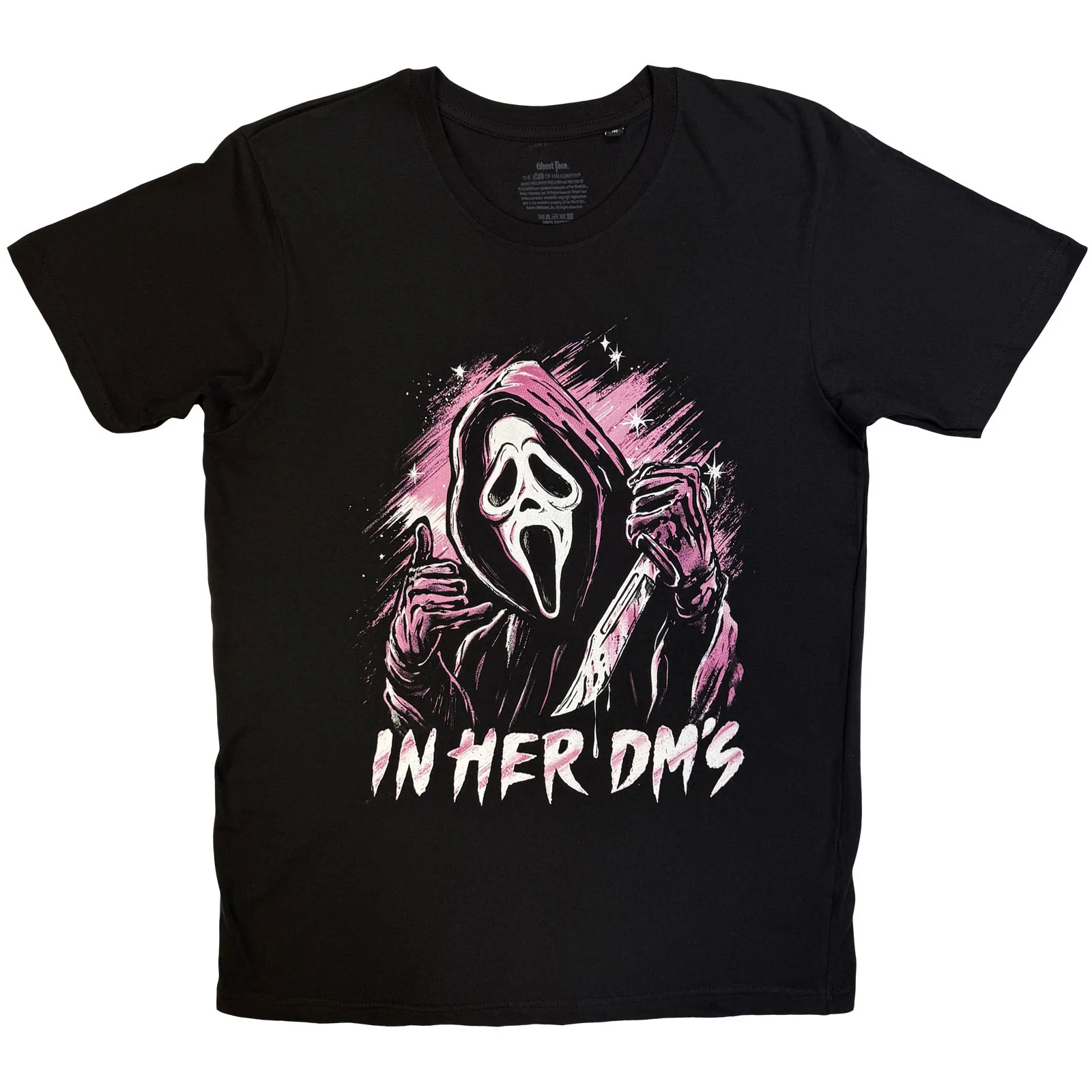 Ghostface Unisex T-Shirt: In Her DM's