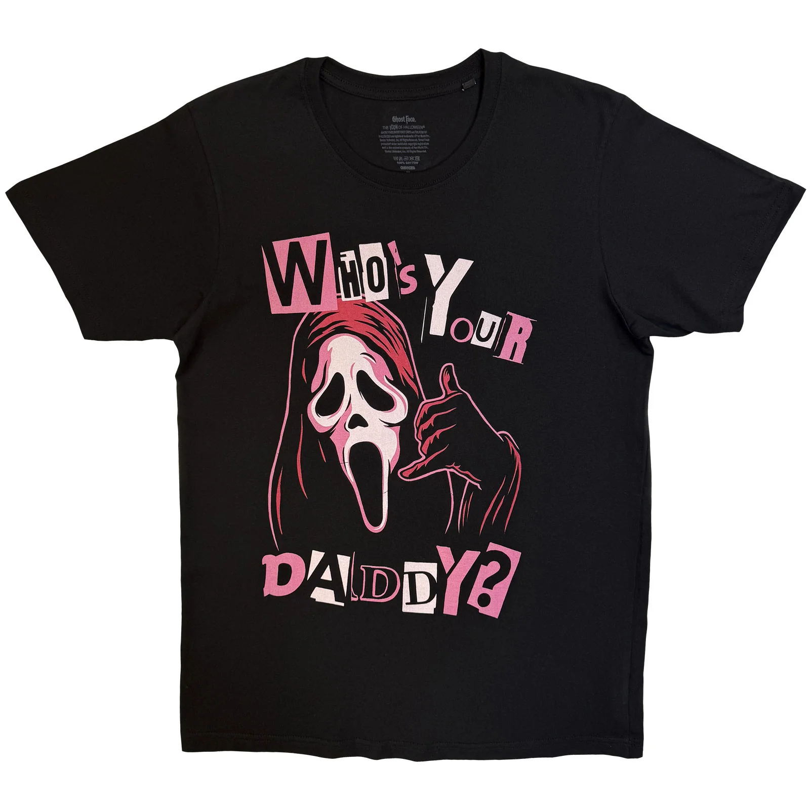 Ghostface Unisex T-Shirt: Who's Your Daddy?