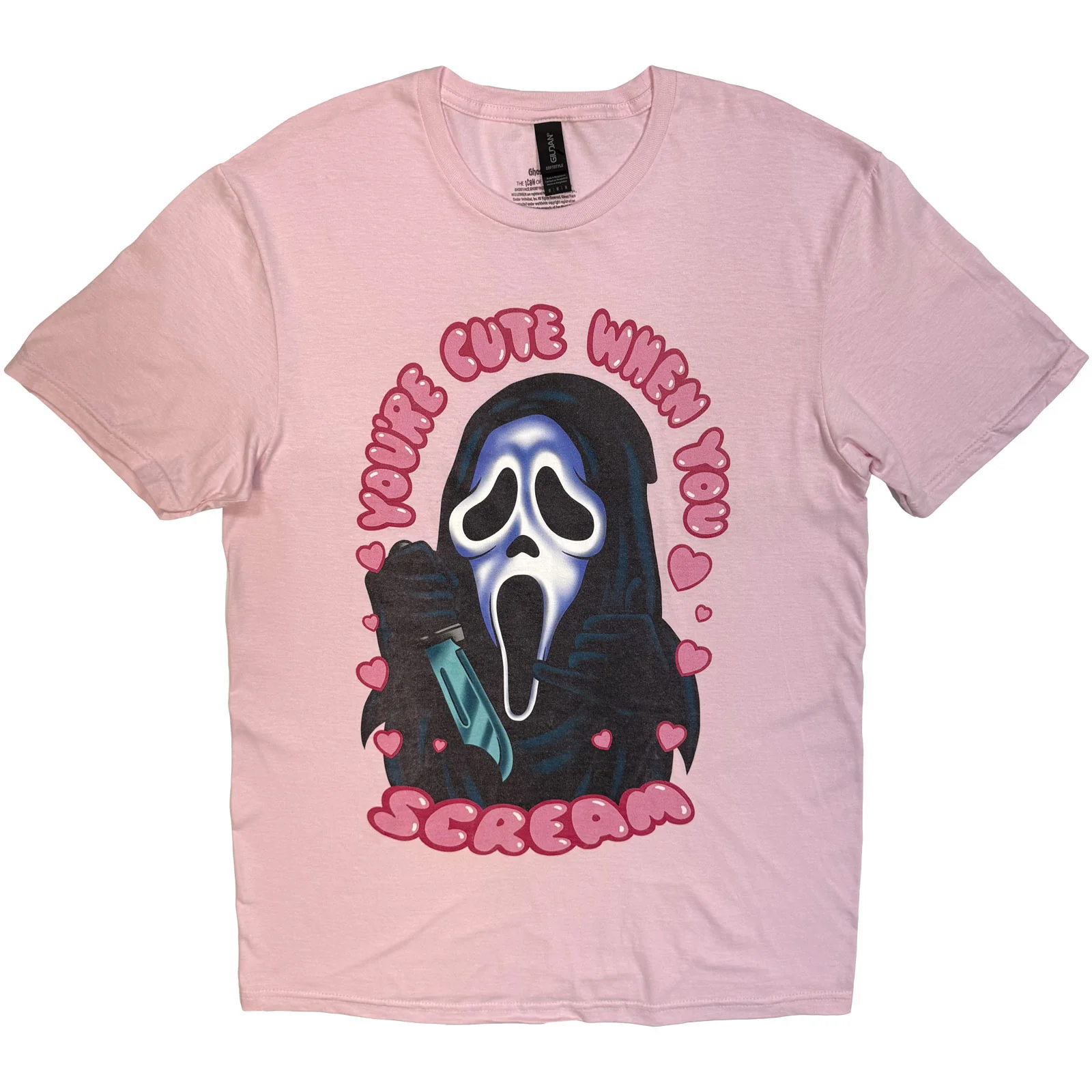 Ghostface Unisex T-Shirt: You're Cute When You Scream
