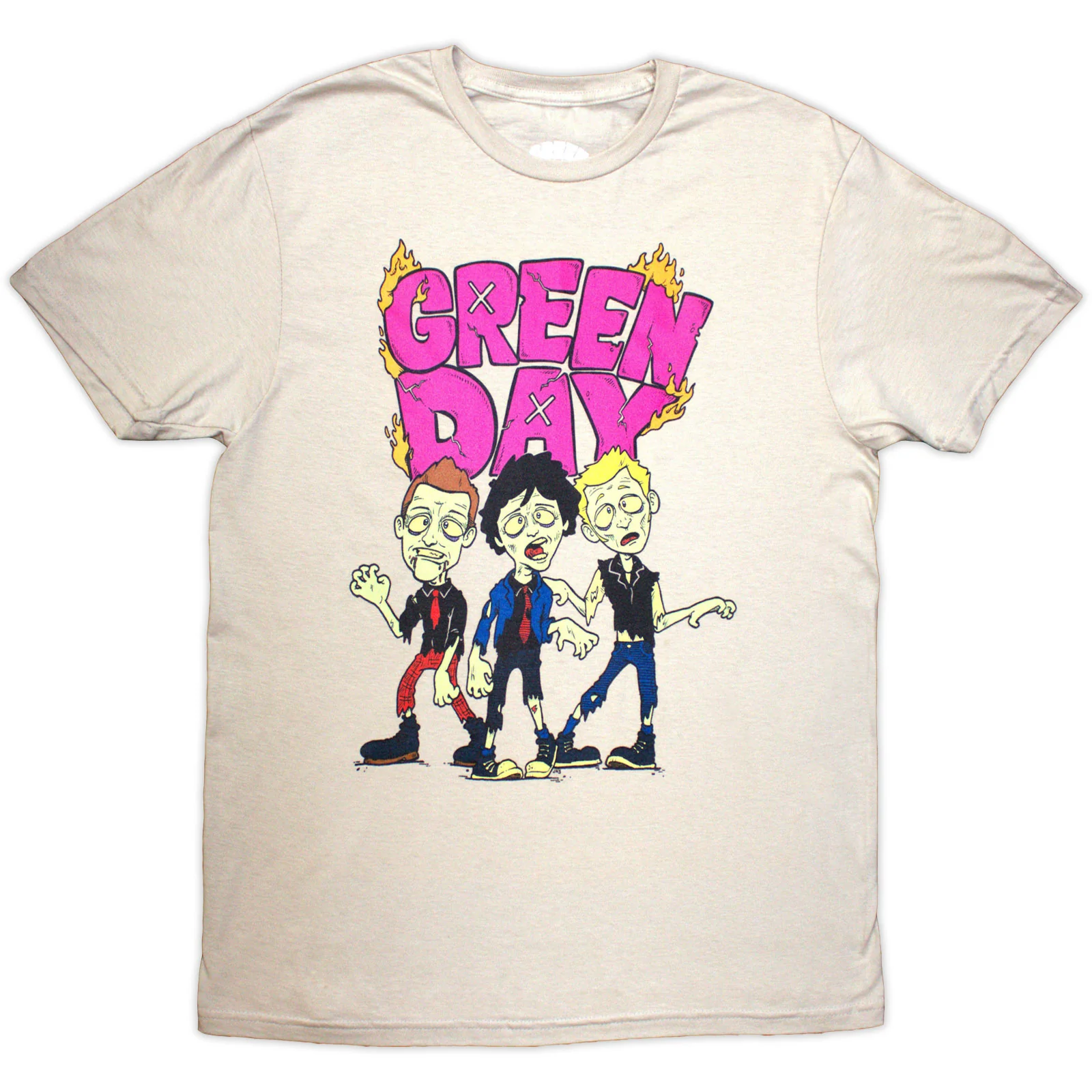 Green Day Unisex T-Shirt: Walking Zombies