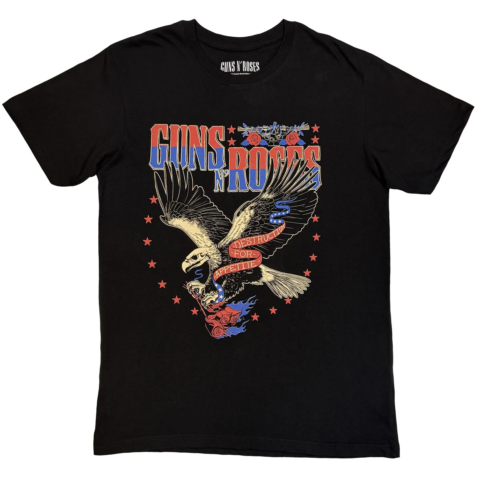 Guns N' Roses Unisex T-Shirt: Eagle Skull