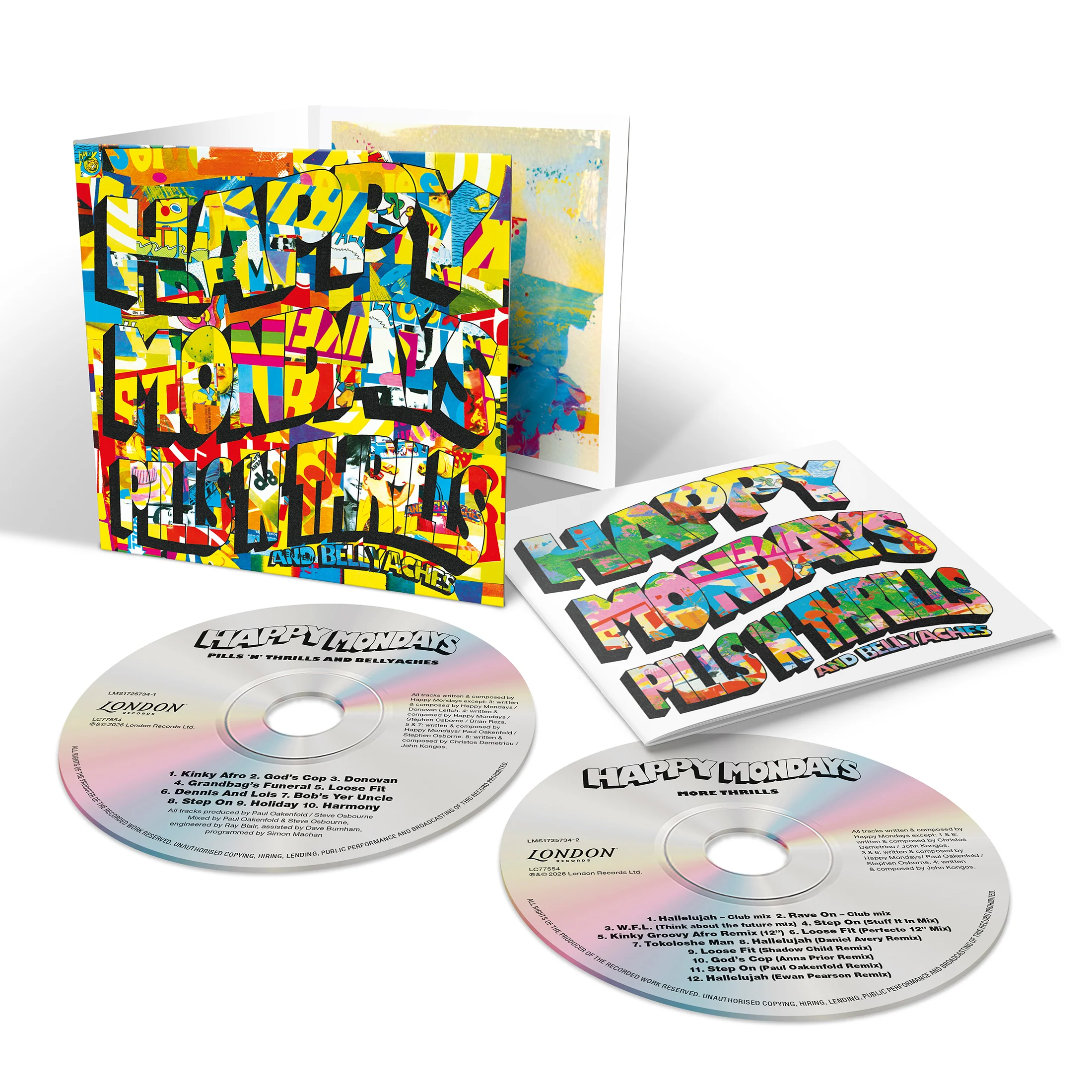 Happy Mondays - Pills 'n' Thrills and Bellyaches (2CD) [CD]
