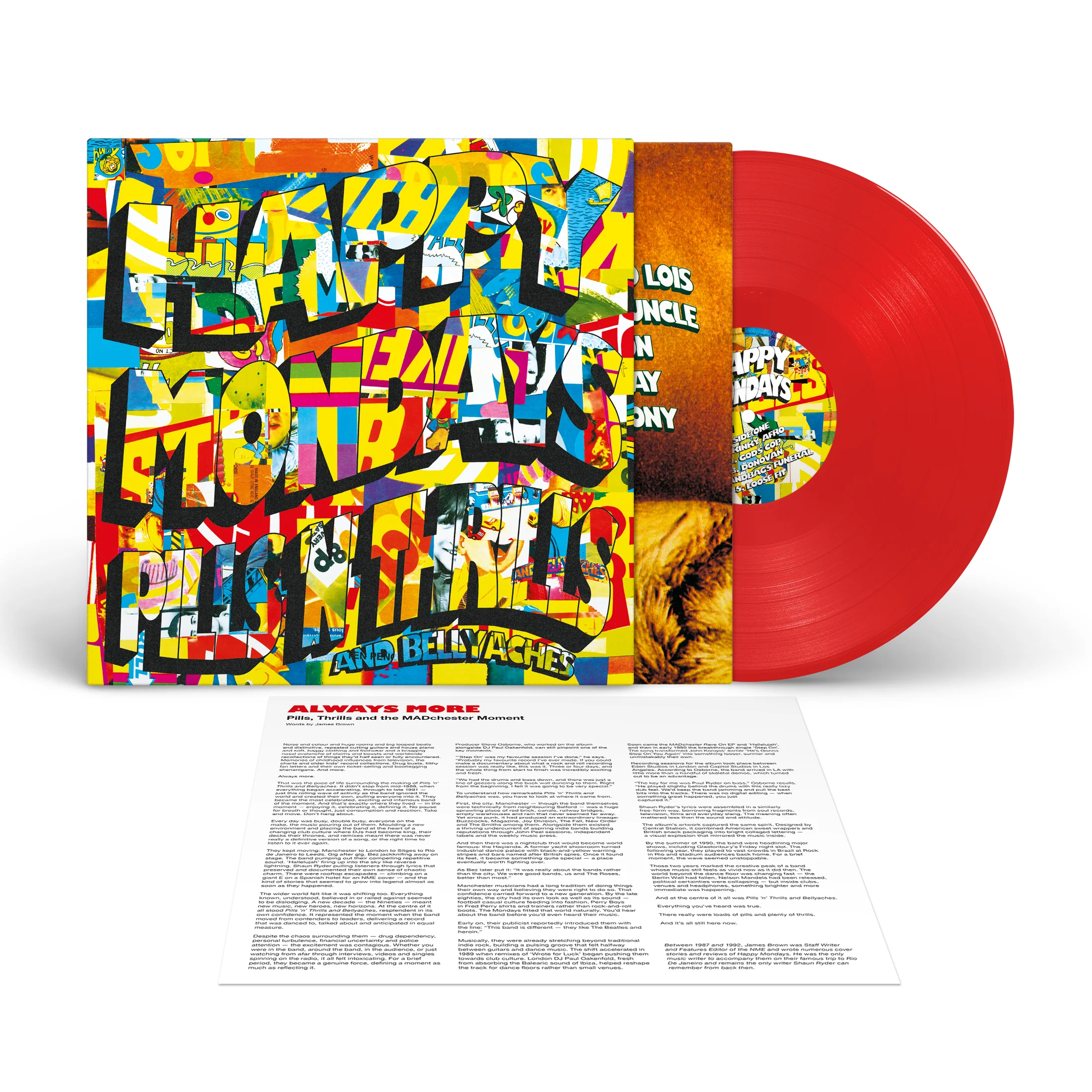 Happy Mondays - Pills n Thrills & Bellyaches (RED LP) [VINYL]