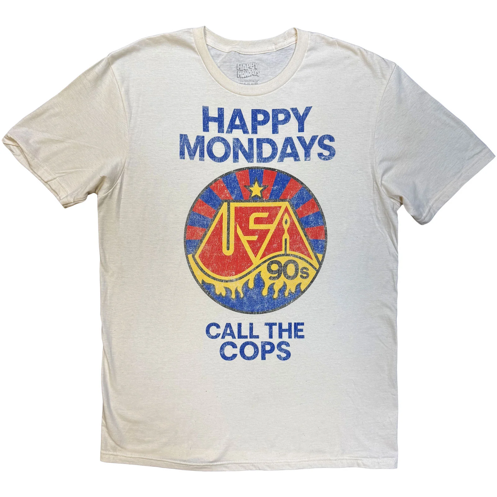Happy Mondays Unisex T-Shirt: Call The Cops