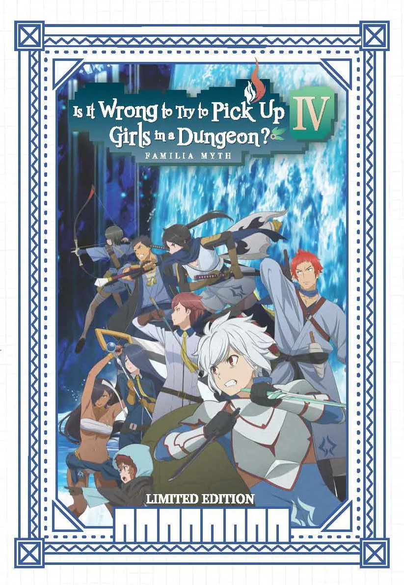 Is It Wrong To Pick Up Girls In A Dungeon? IV [Blu-ray]
