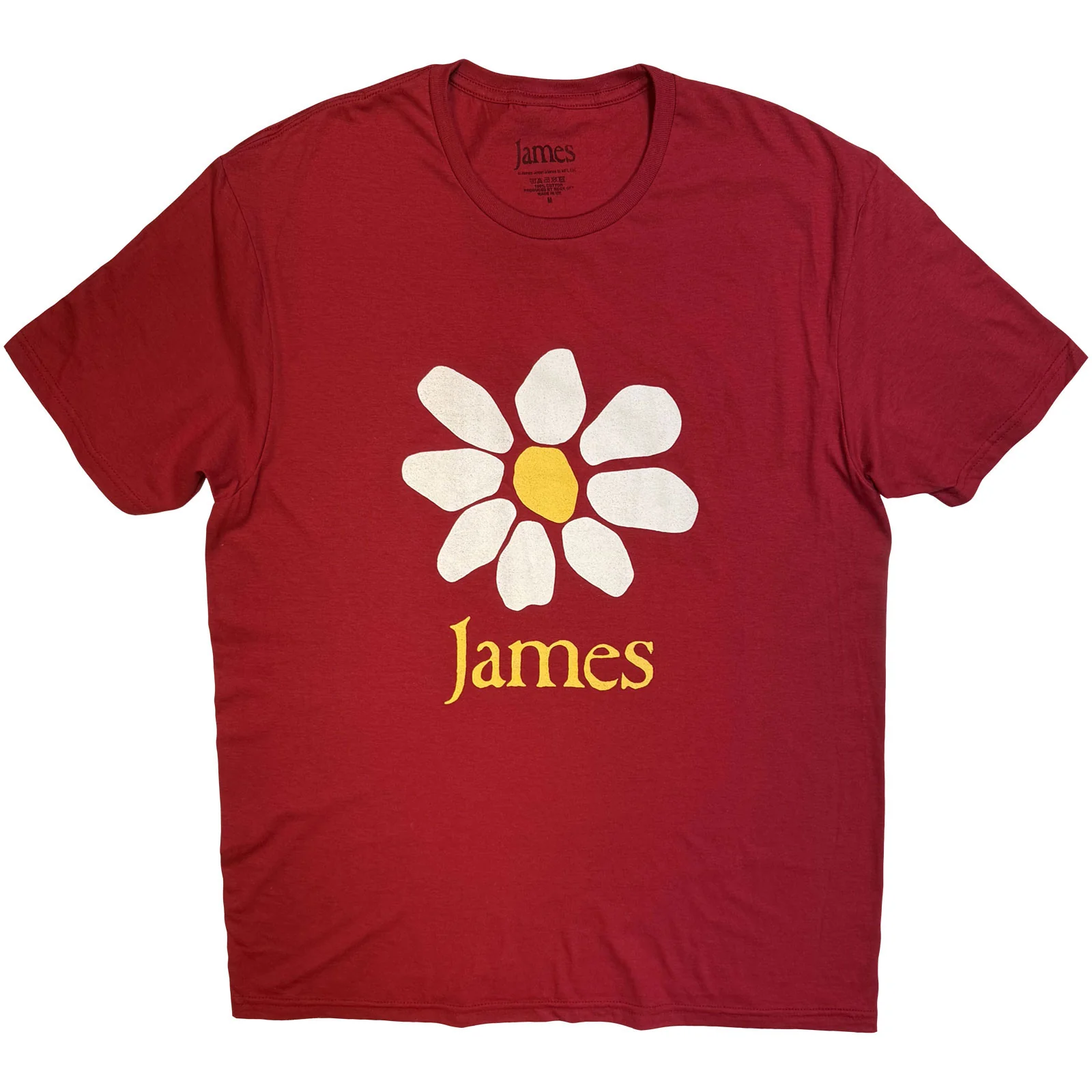 James Unisex T-Shirt: Daisy Logo - Image 2