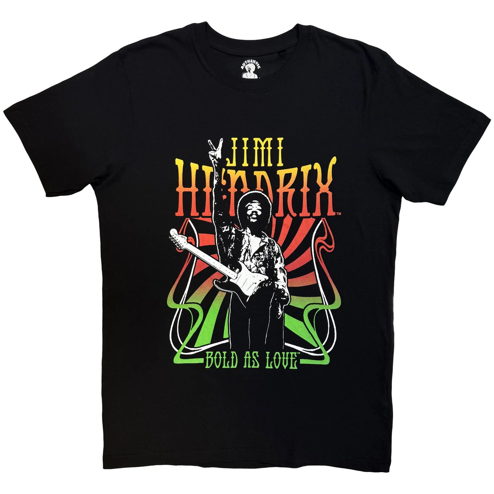 Jimi Hendrix Unisex T-Shirt: Bold As Love