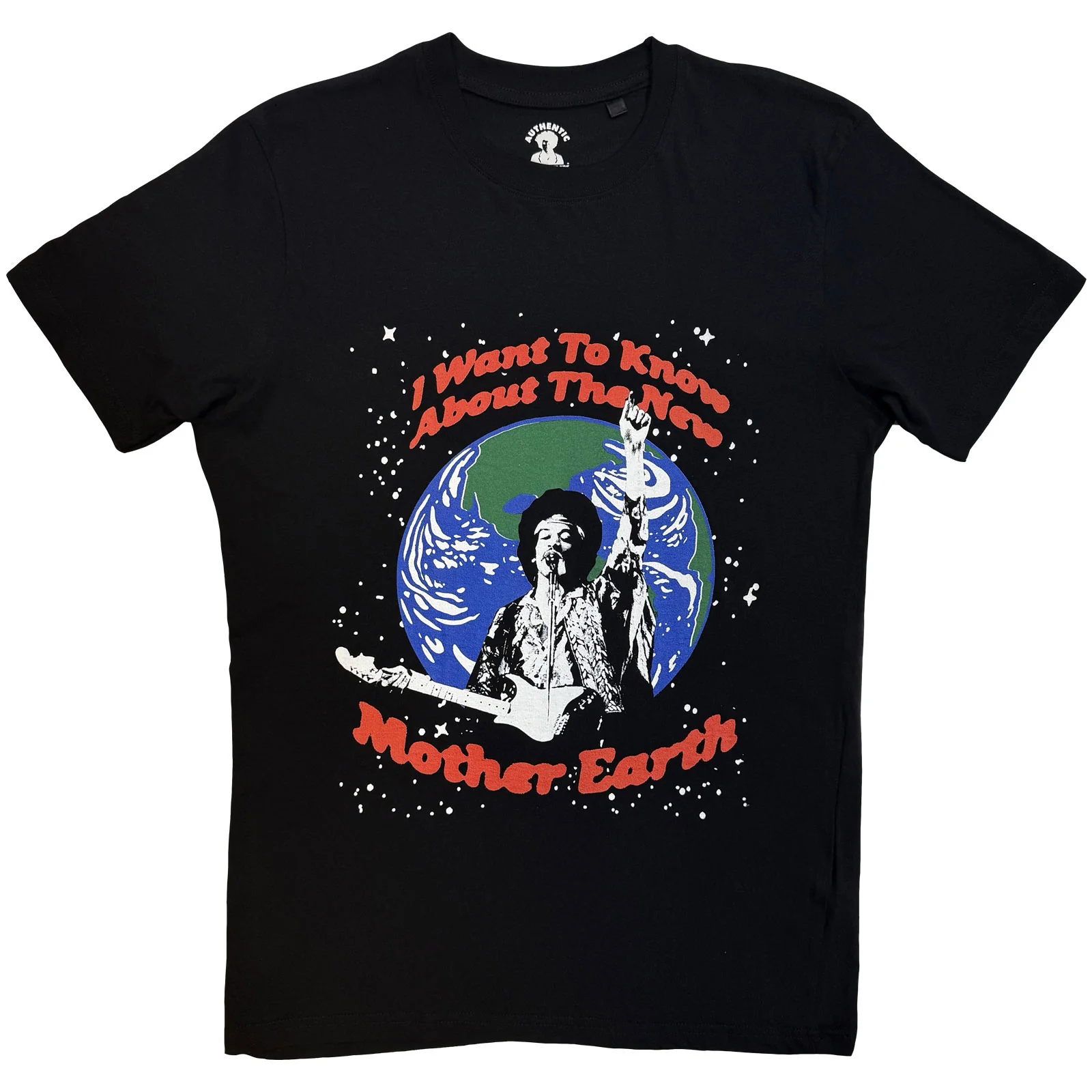 Jimi Hendrix Unisex T-Shirt: Earth Day