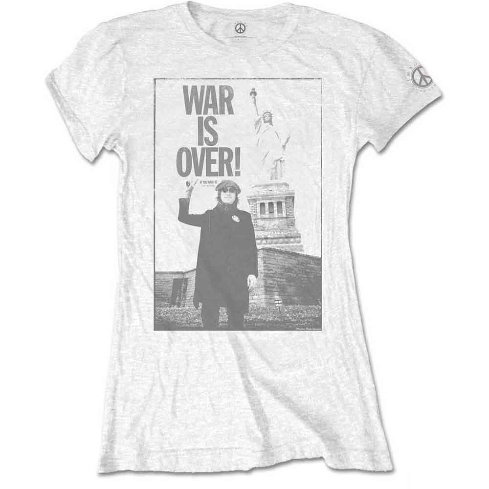 John Lennon Ladies T-Shirt: Liberty