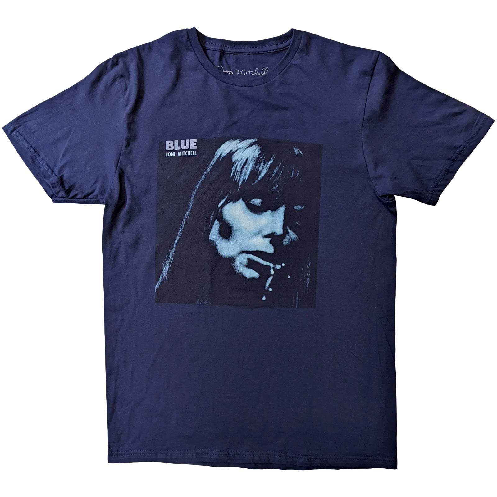 Joni Mitchell Unisex T-Shirt: Blue