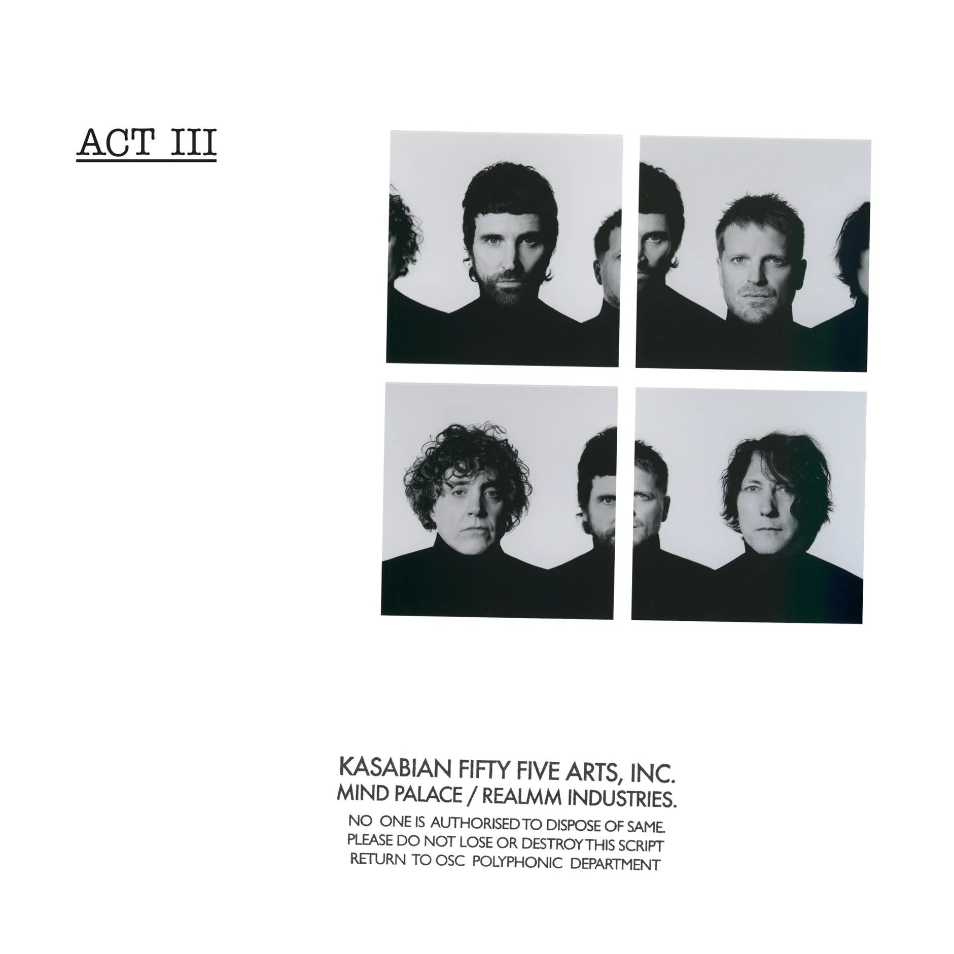 Kasabian - ACT III (Indies Exclusive White LP) [VINYL] - Image 2