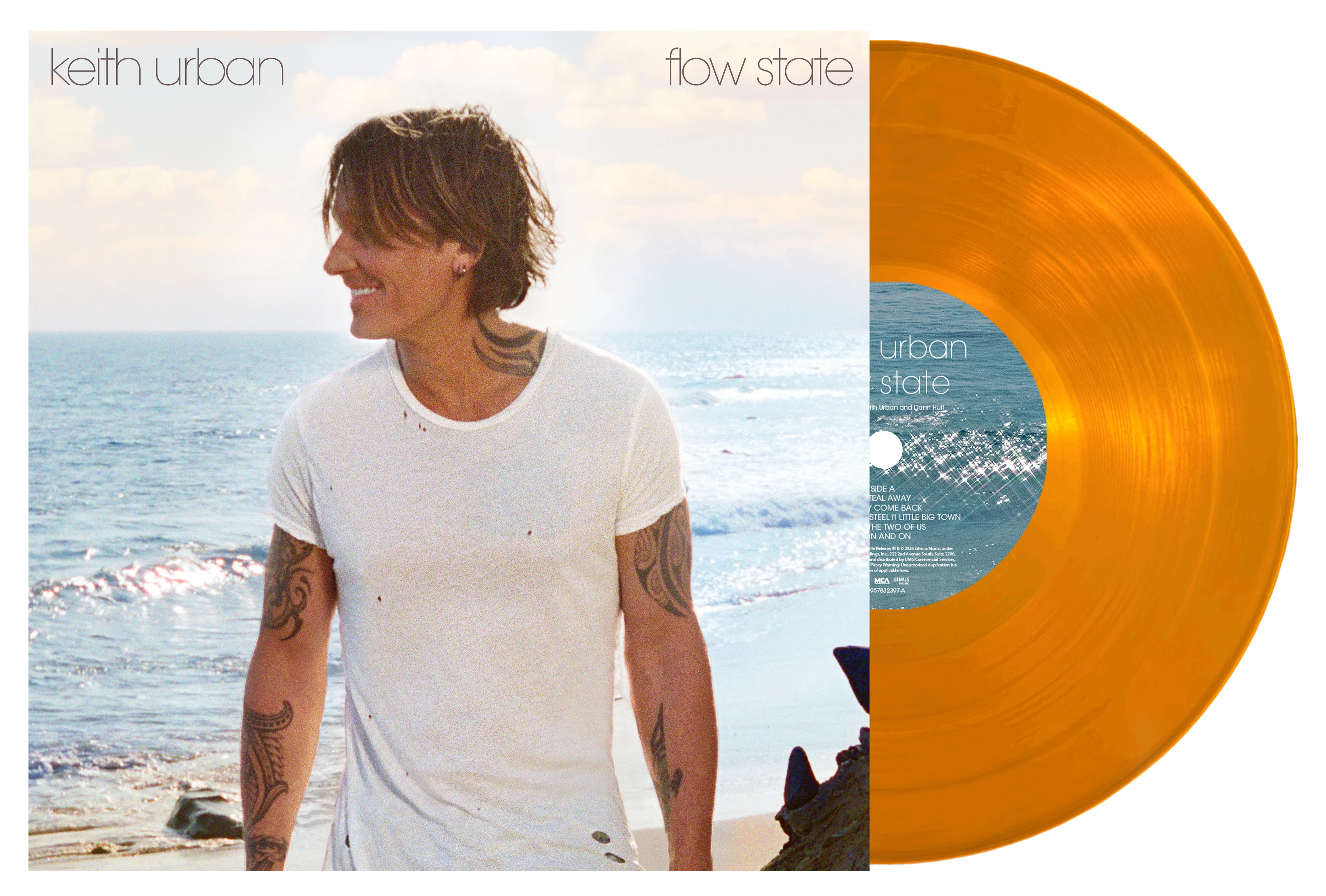 Keith Urban - flow state (Orange LP) [VINYL]