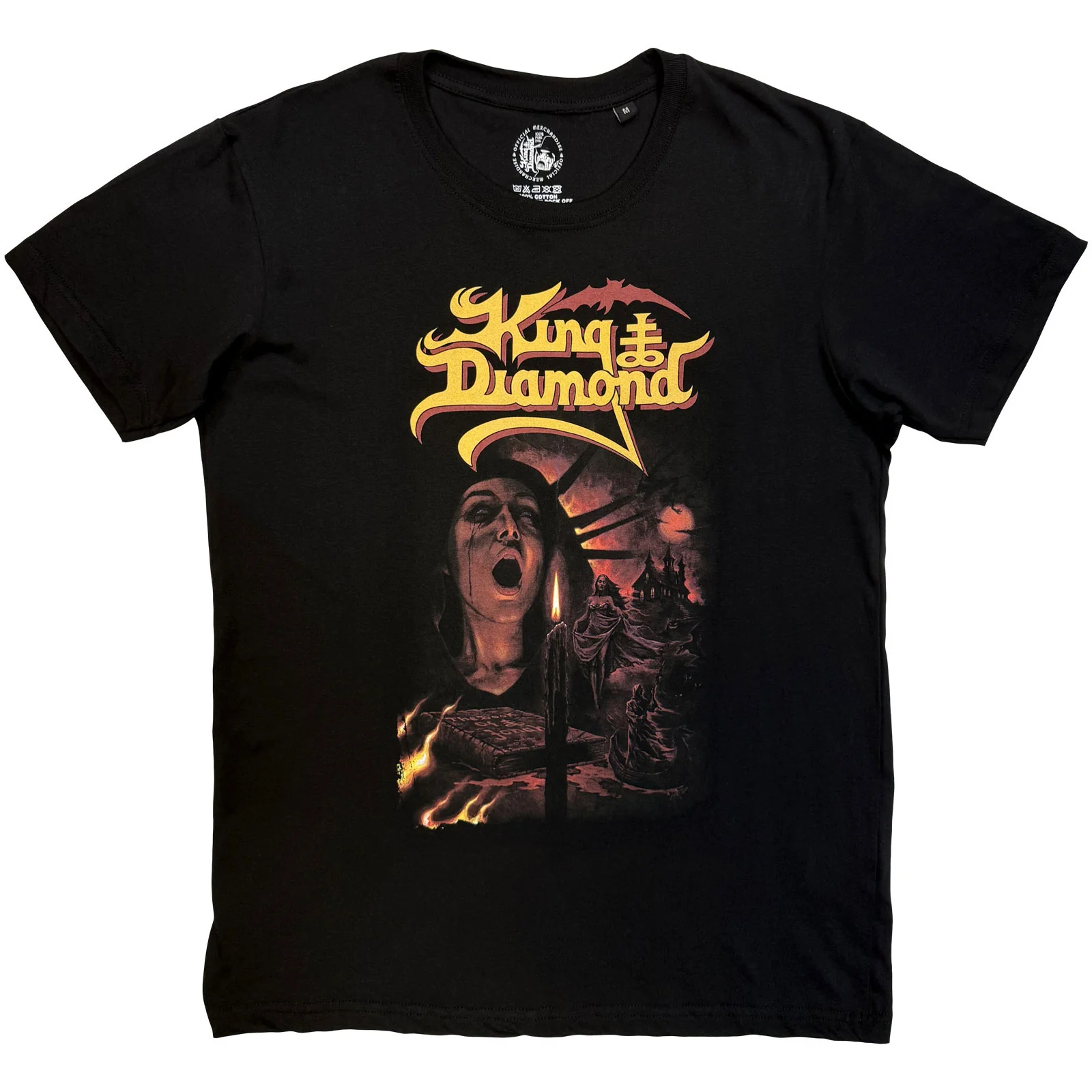 King Diamond Unisex T-Shirt: Fatal Portrait Collage