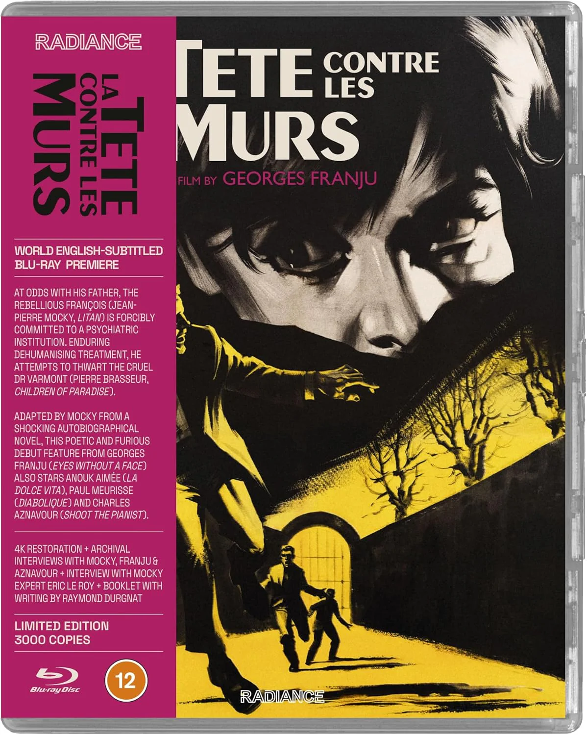 La tête contre les murs (Limited Edition) [Blu-ray]