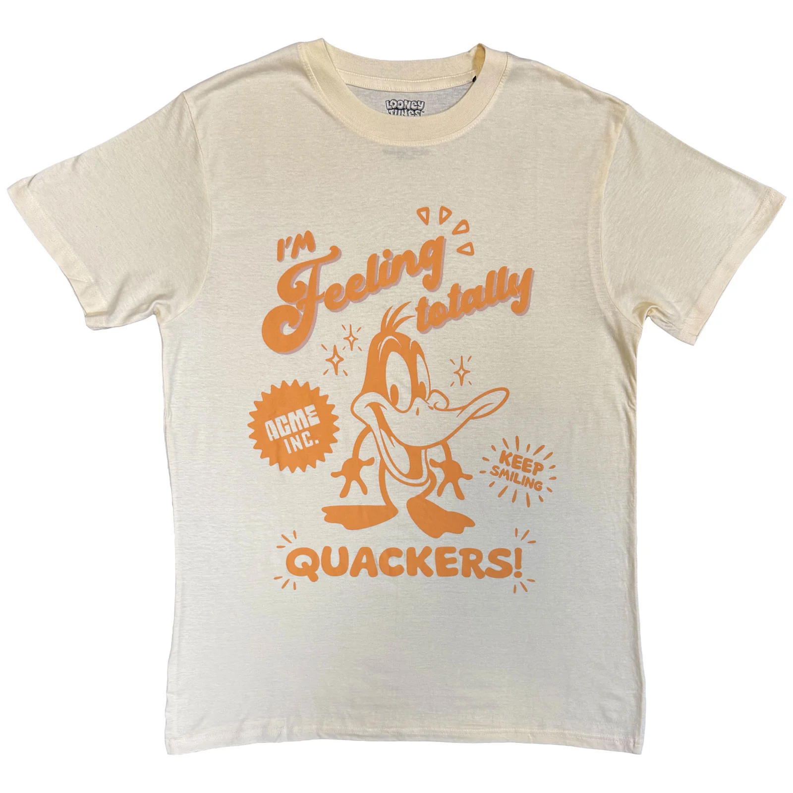 Looney Tunes Unisex T-Shirt: Feeling Totally Quackers