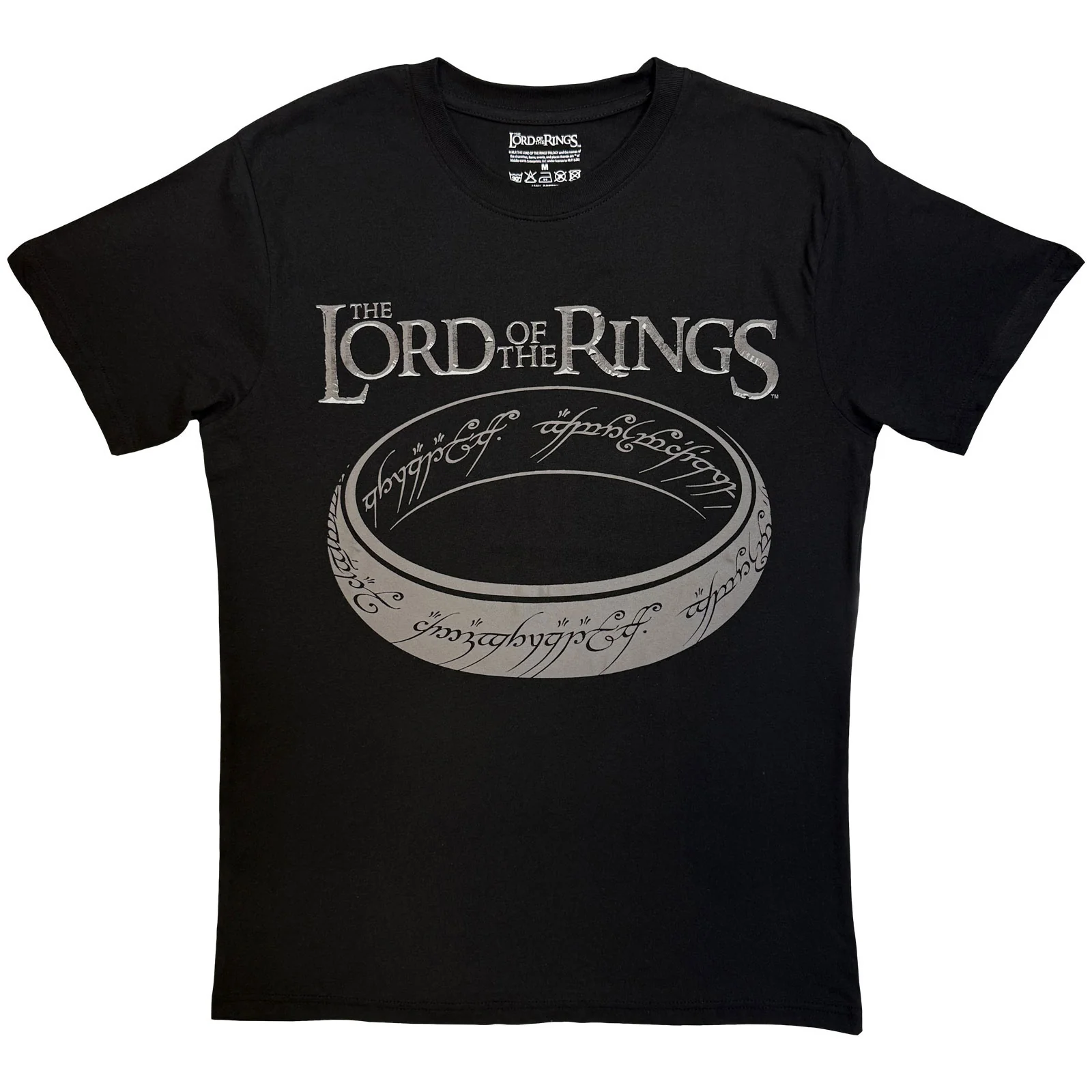 Lord of the Rings Unisex T-Shirt: Greyscale Ring